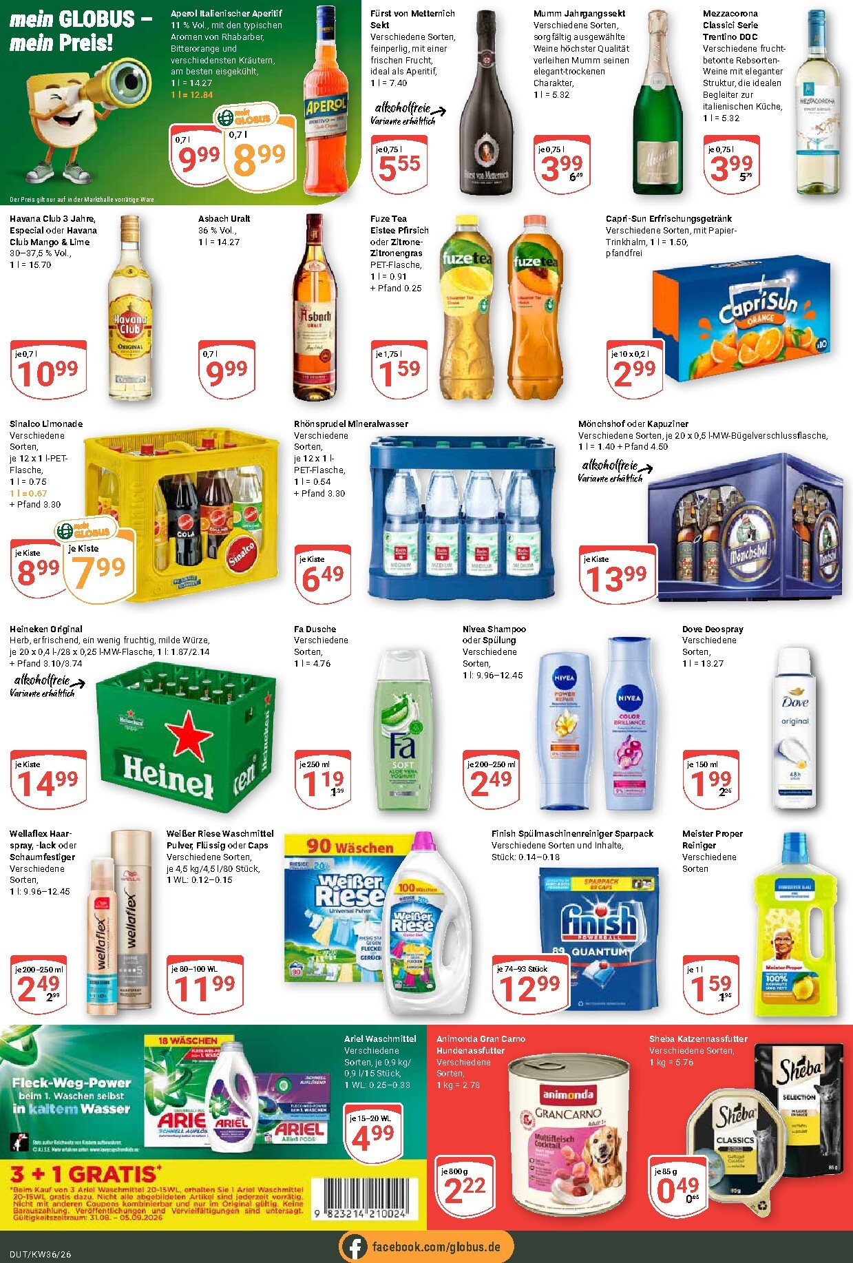 globus - Globus - Dutenhofen Prospekt nächste Woche – von Montag 31.08.2026 bis Samstag 05.09.2026 - page: 6