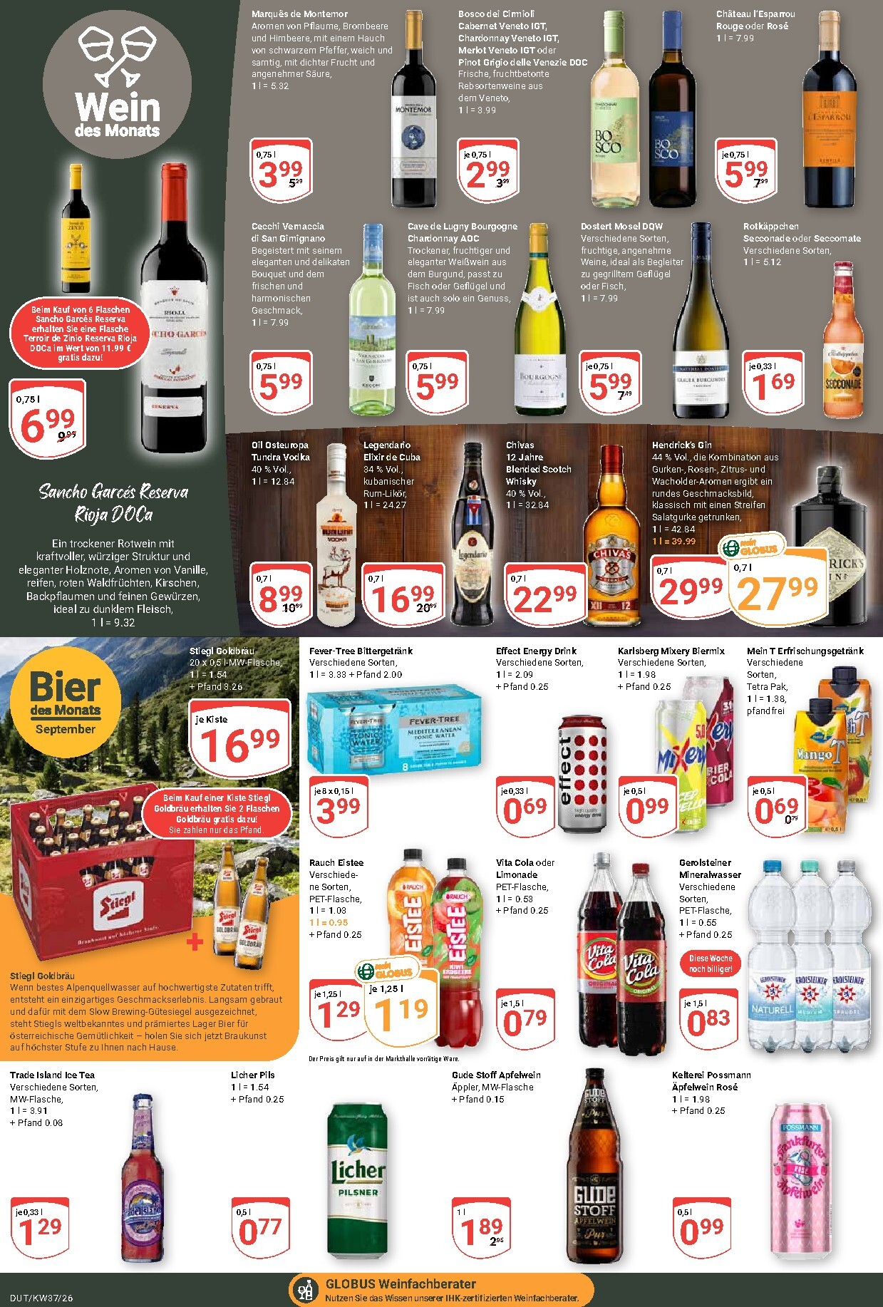 globus - Globus - Dutenhofen Prospekt nächste Woche – von Montag 07.09.2026 bis Samstag 12.09.2026 - page: 21