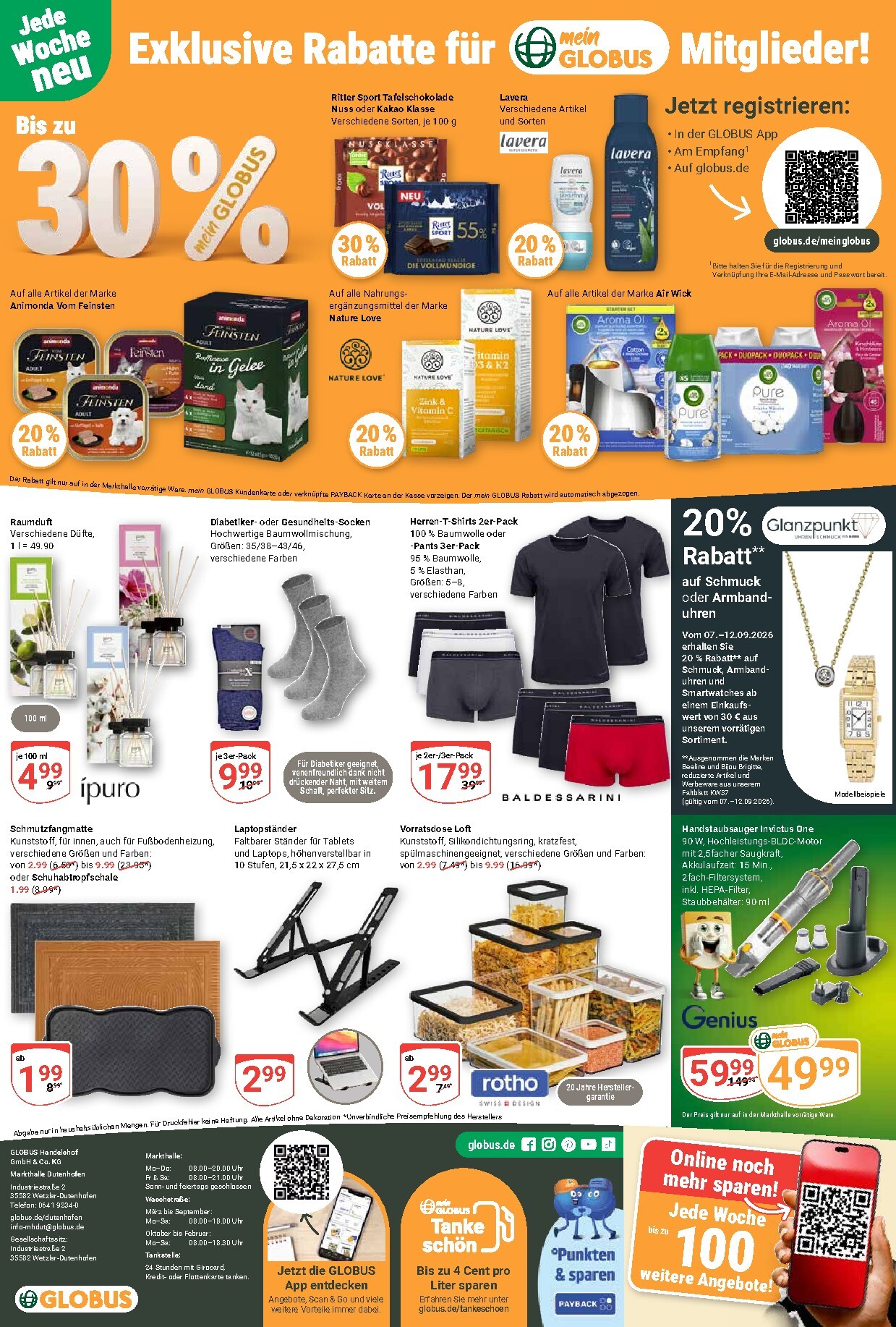 globus - Globus - Dutenhofen Prospekt nächste Woche – von Montag 07.09.2026 bis Samstag 12.09.2026 - page: 29
