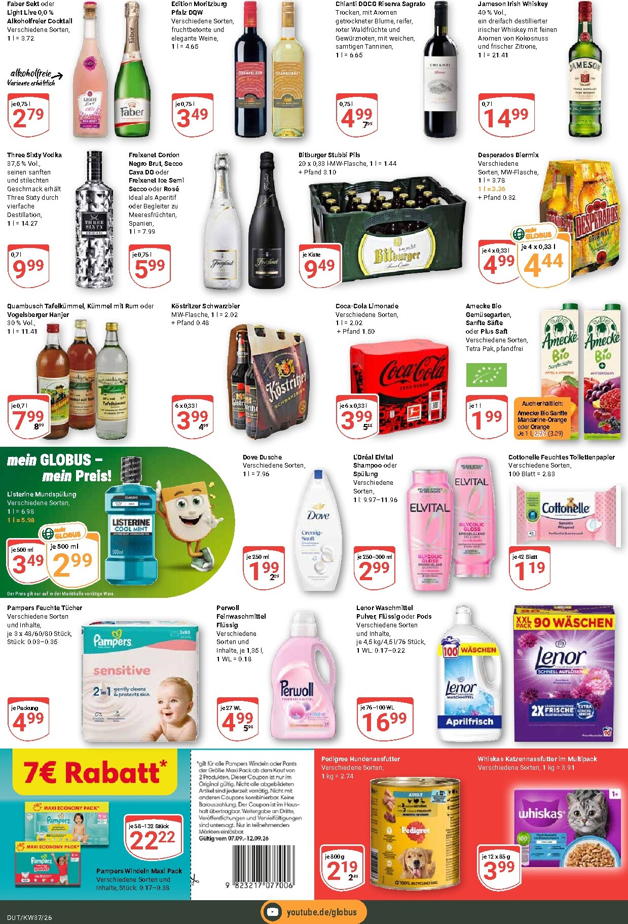 globus - Globus - Dutenhofen Prospekt nächste Woche – von Montag 07.09.2026 bis Samstag 12.09.2026 - page: 9