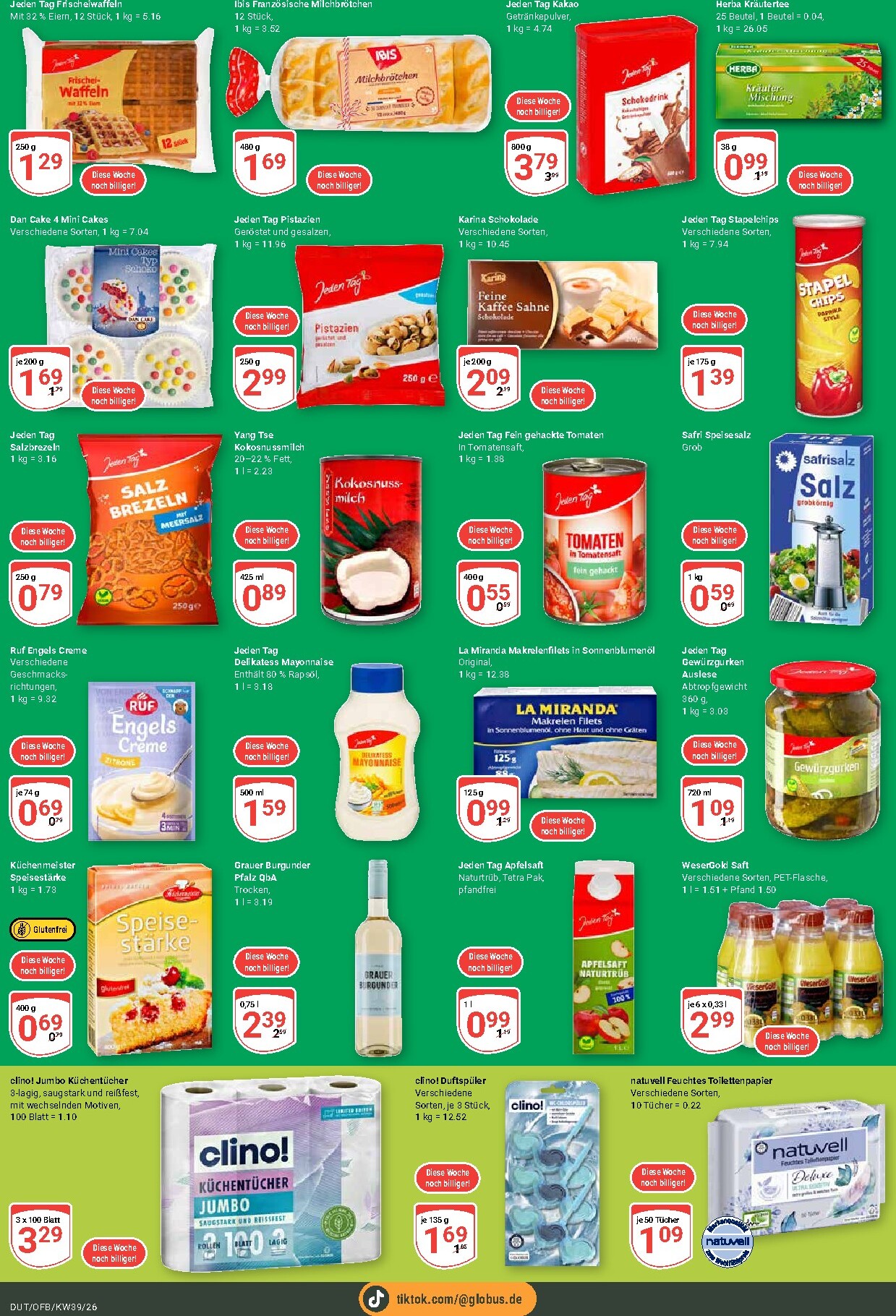 globus - Globus - Dutenhofen Prospekt nächste Woche – von Montag 21.09.2026 bis Samstag 26.09.2026 - page: 7