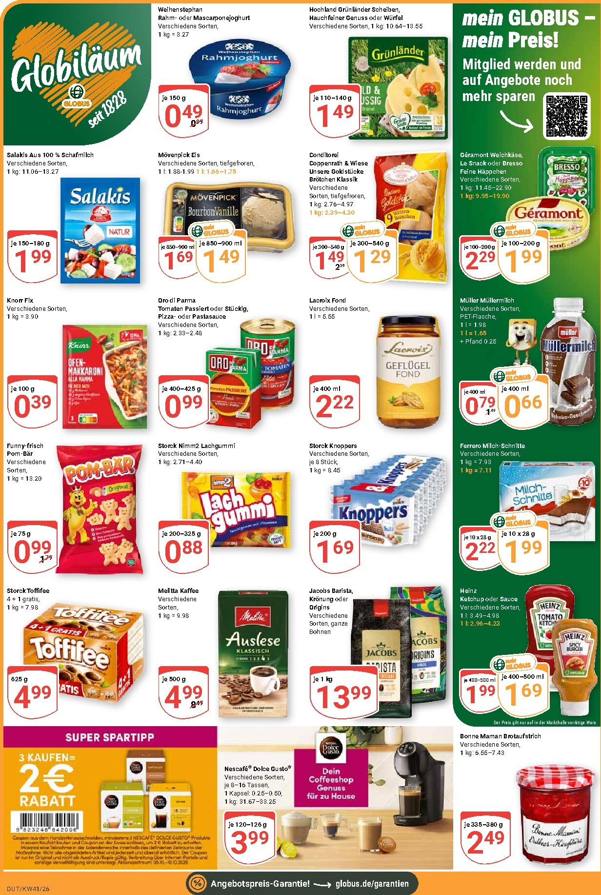 globus - Globus - Dutenhofen Prospekt nächste Woche – von Montag 05.10.2026 bis Samstag 10.10.2026 - page: 2