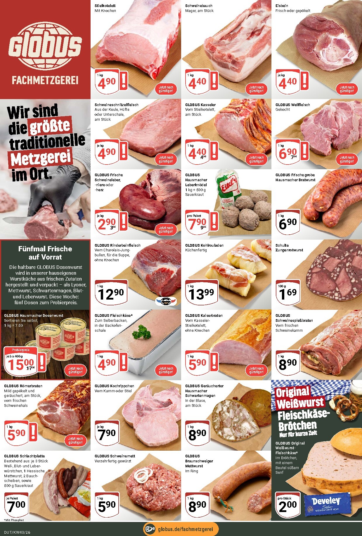 globus - Globus - Dutenhofen Prospekt nächste Woche – von Montag 19.10.2026 bis Samstag 24.10.2026 - page: 9