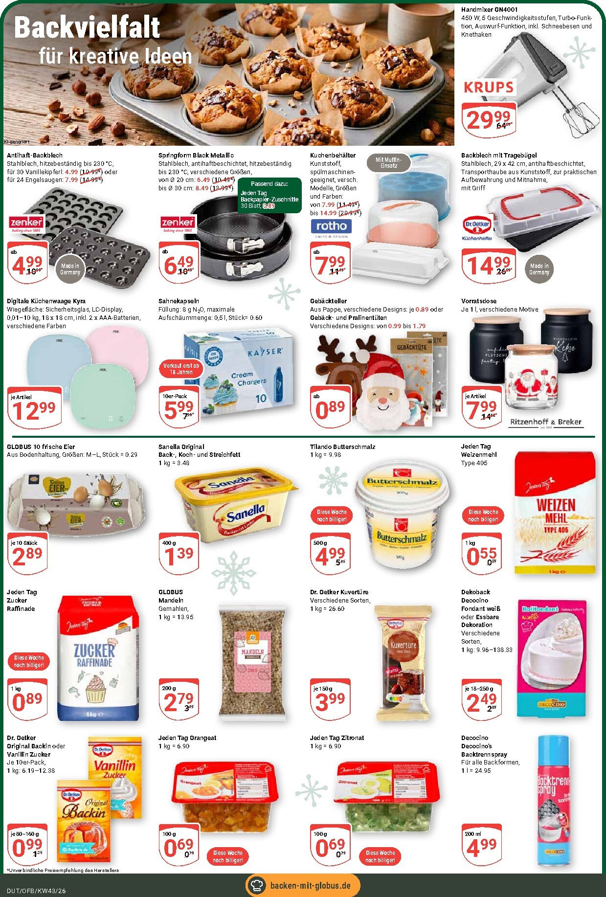 globus - Globus - Dutenhofen Prospekt nächste Woche – von Montag 19.10.2026 bis Samstag 24.10.2026 - page: 22