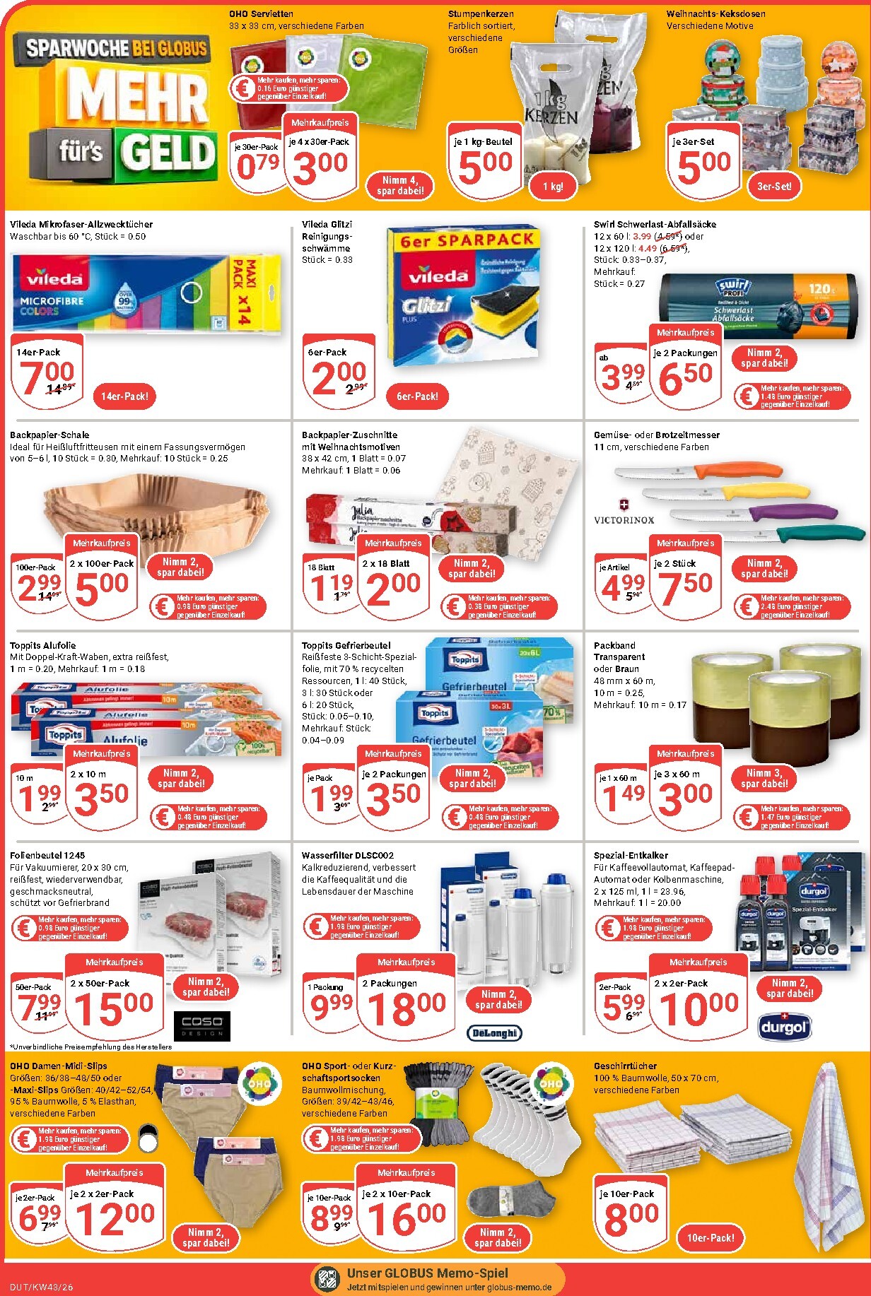 globus - Globus - Dutenhofen Prospekt nächste Woche – von Montag 19.10.2026 bis Samstag 24.10.2026 - page: 27