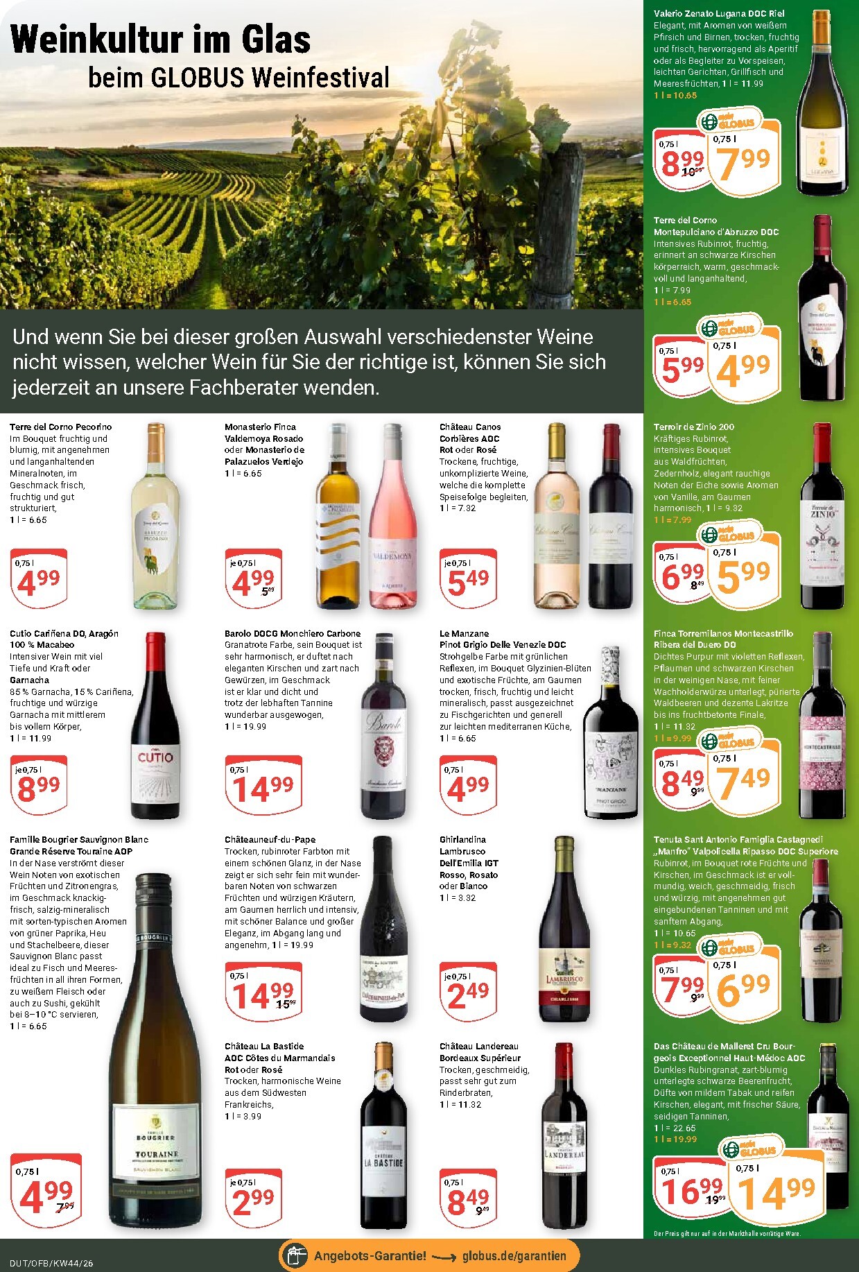 globus - Globus - Dutenhofen Prospekt nächste Woche – von Montag 26.10.2026 bis Samstag 31.10.2026 - page: 20