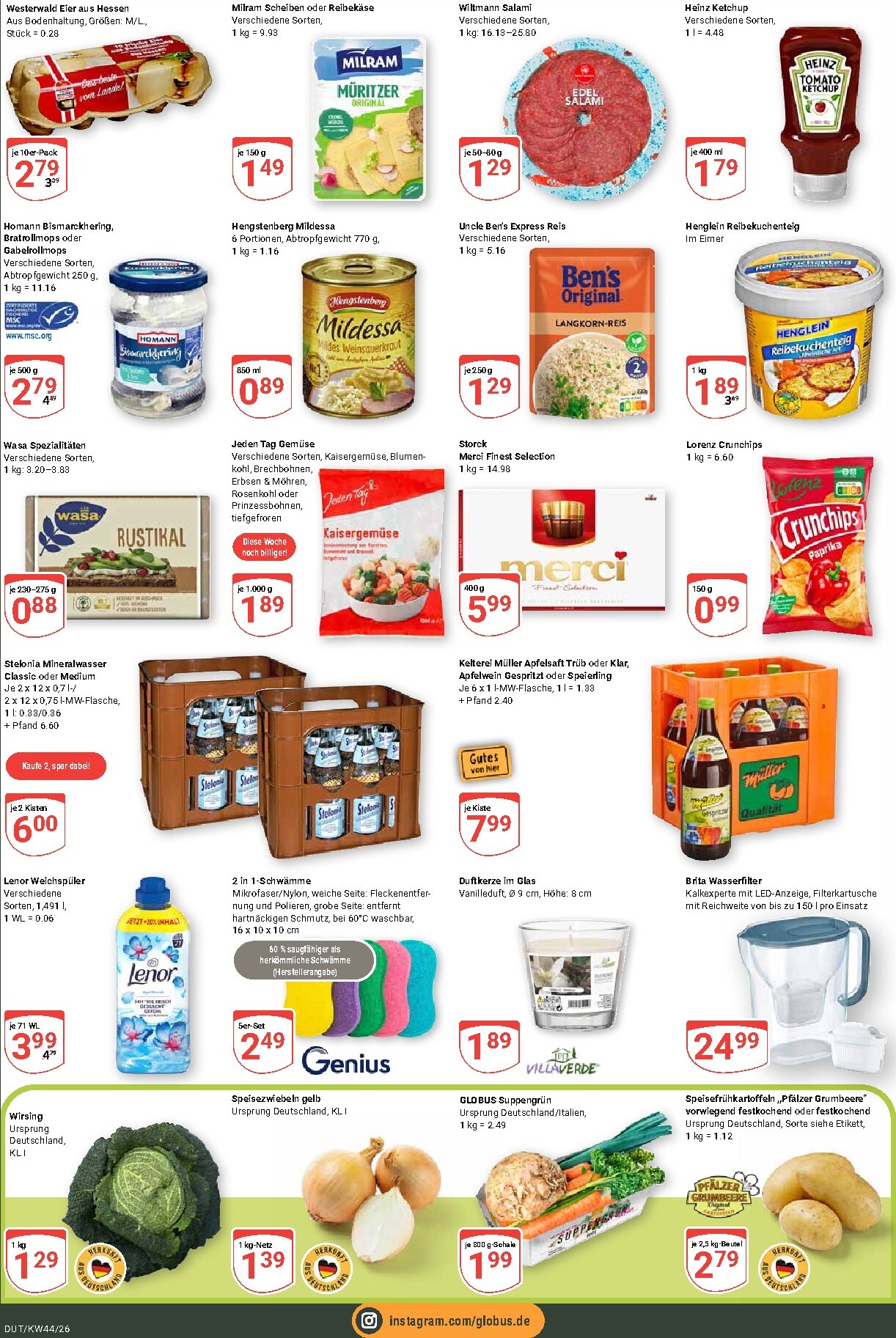 globus - Globus - Dutenhofen Prospekt nächste Woche – von Montag 26.10.2026 bis Samstag 31.10.2026 - page: 2