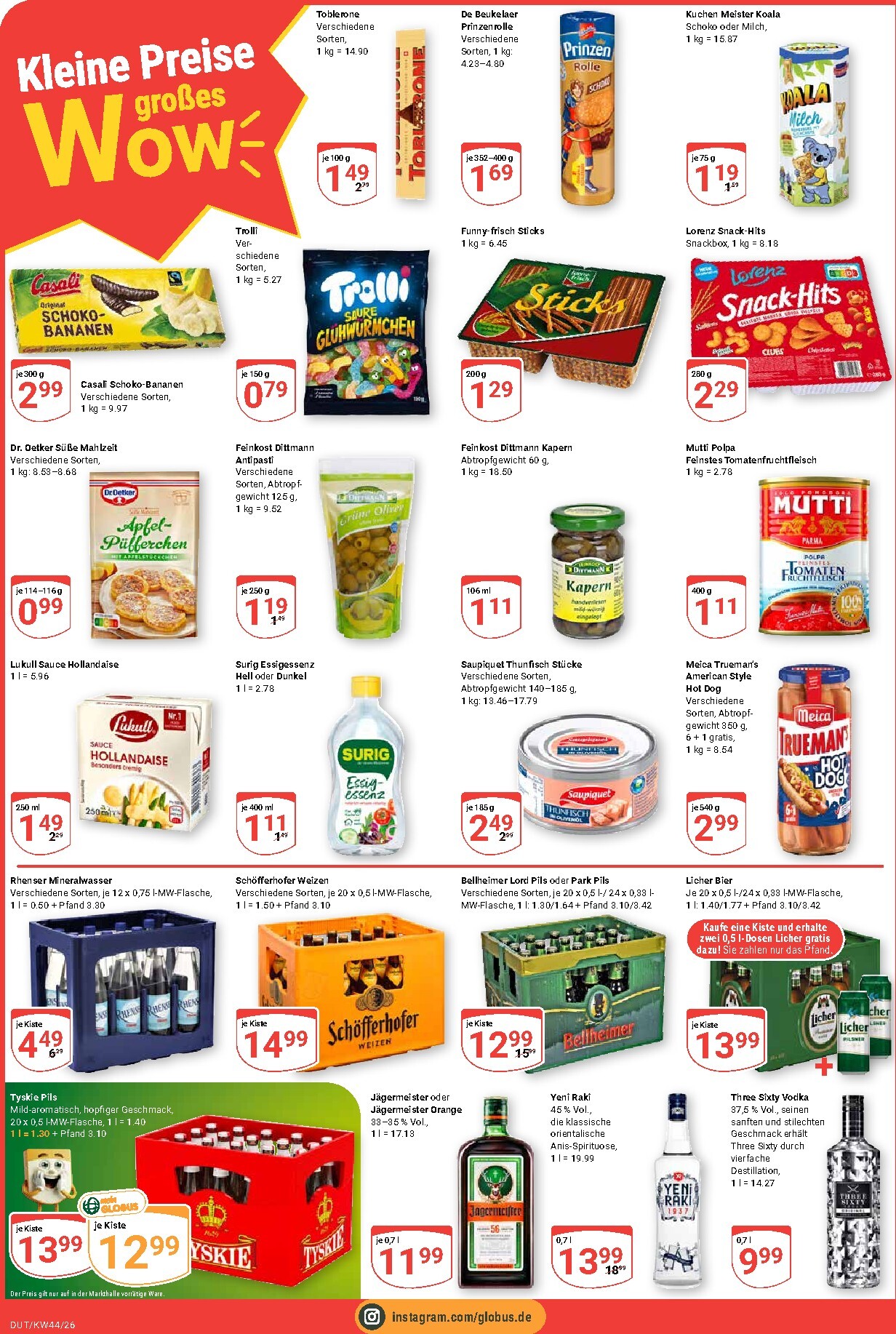 globus - Globus - Dutenhofen Prospekt nächste Woche – von Montag 26.10.2026 bis Samstag 31.10.2026 - page: 6