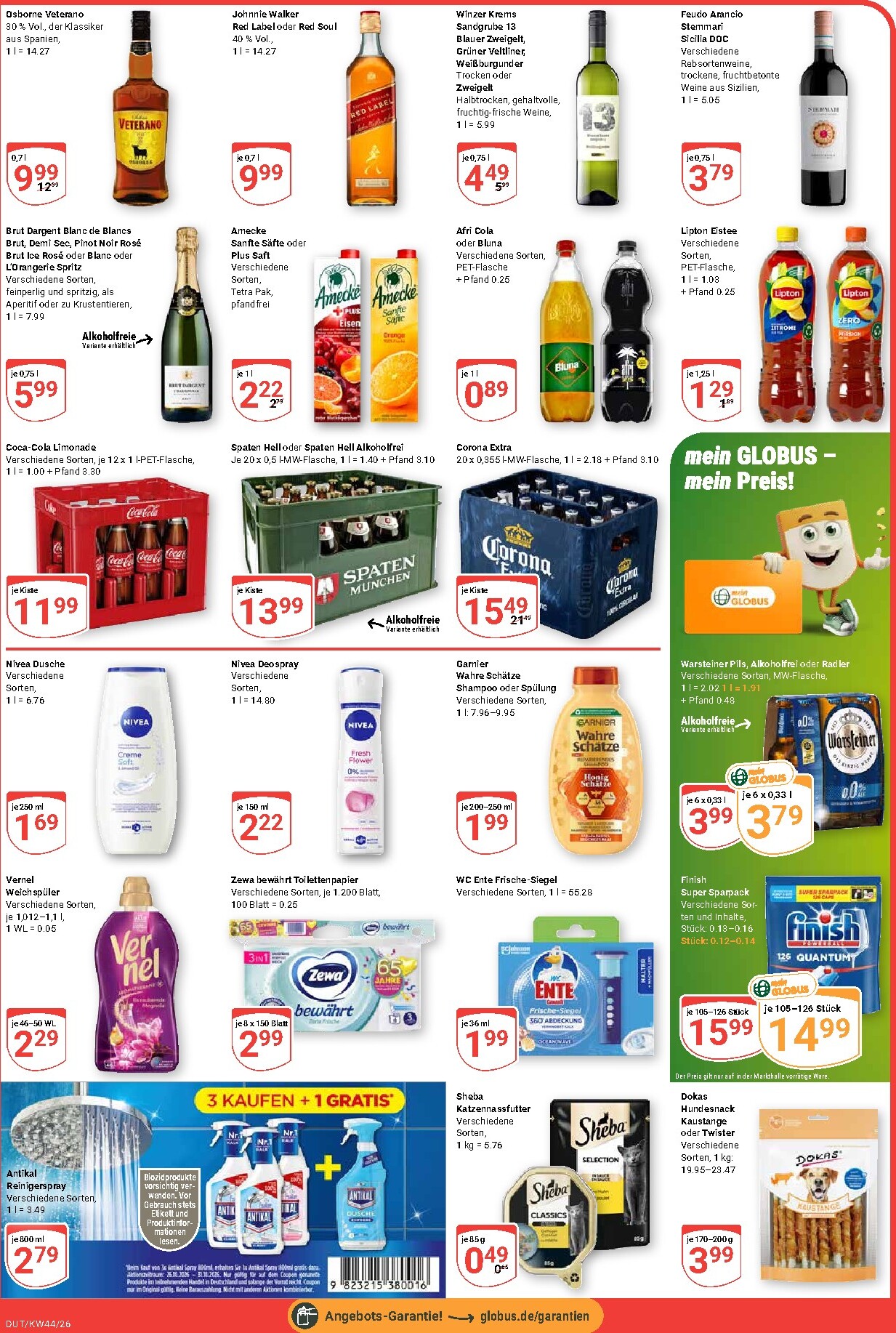 globus - Globus - Dutenhofen Prospekt nächste Woche – von Montag 26.10.2026 bis Samstag 31.10.2026 - page: 7