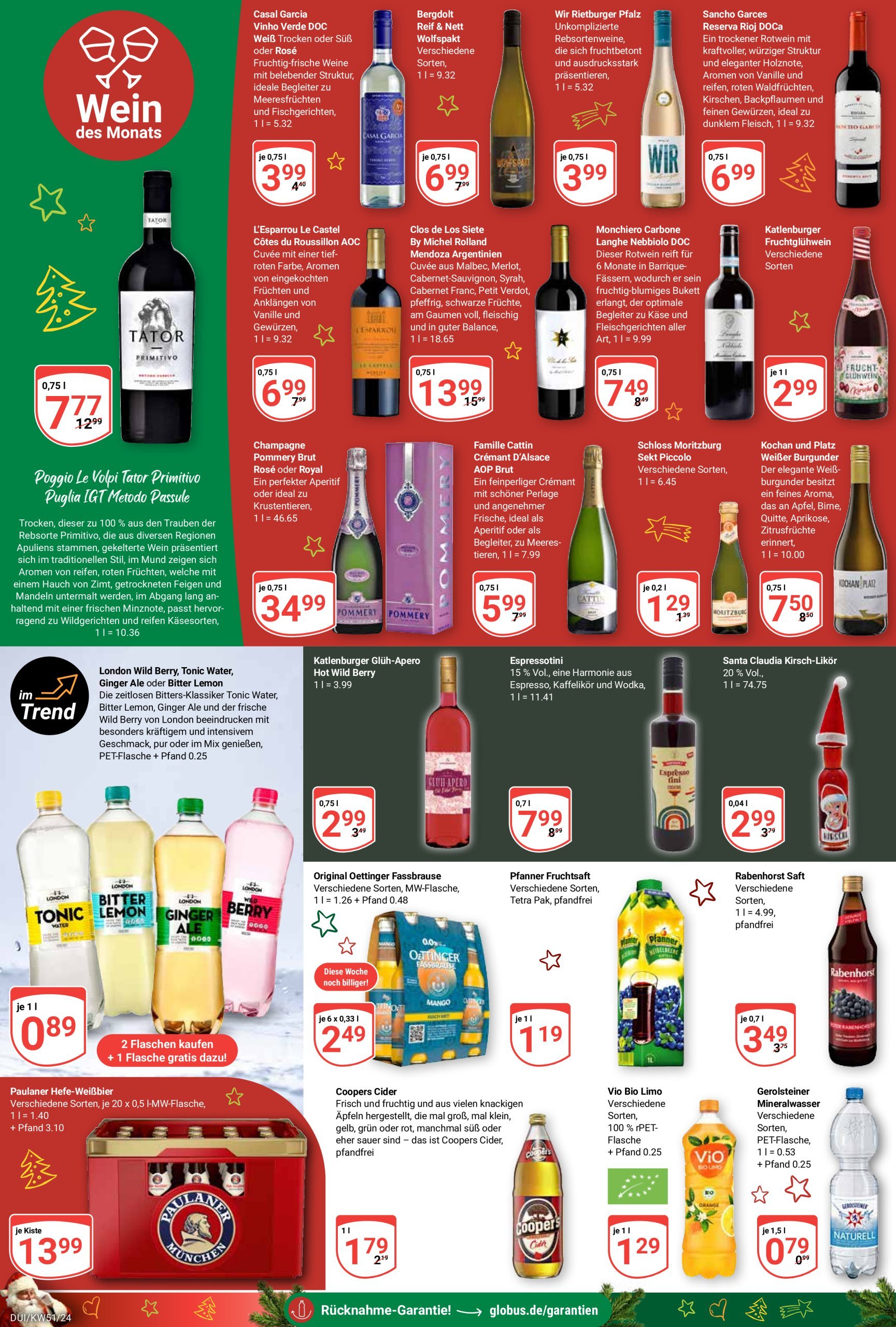 globus - Globus - Duisburg im Mercator Center-Prospekt gültig von 16.12. bis 21.12. - page: 17