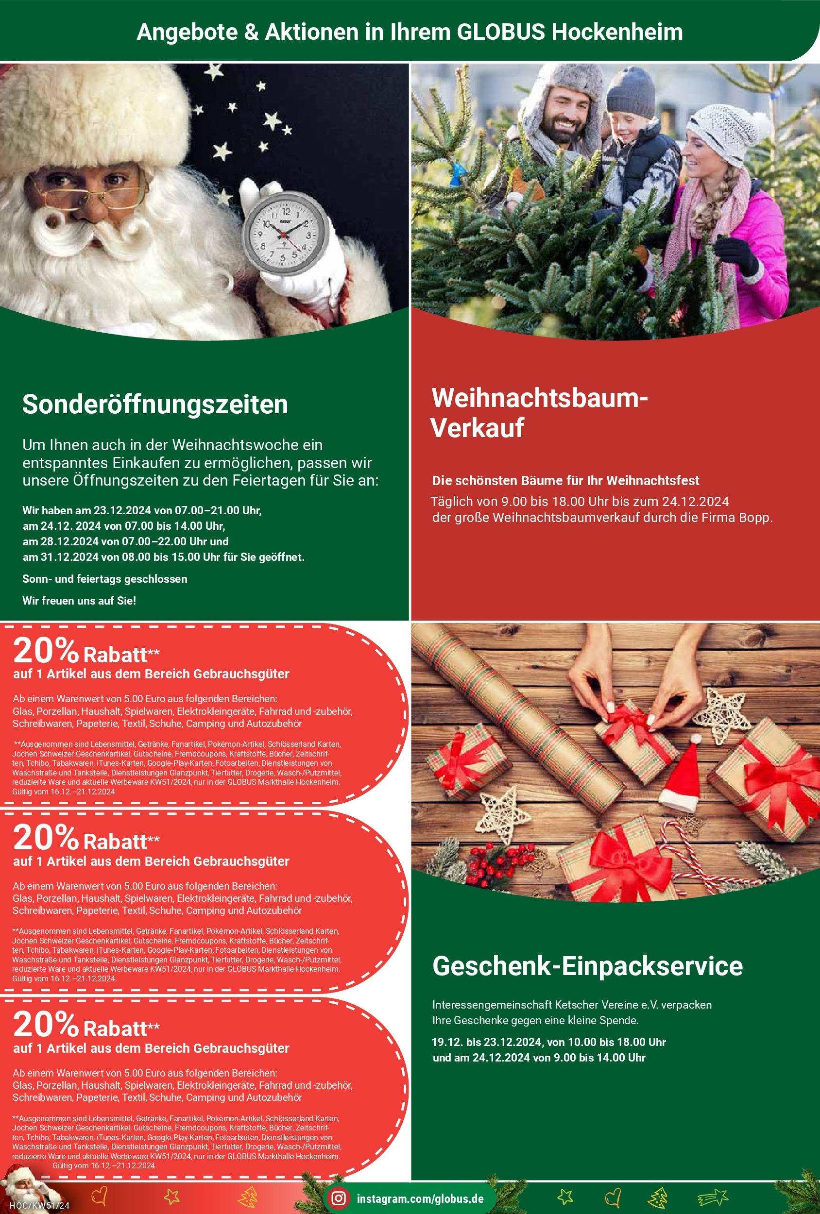 globus - Globus - Hockenheim-Prospekt gültig von 16.12. bis 21.12. - page: 29