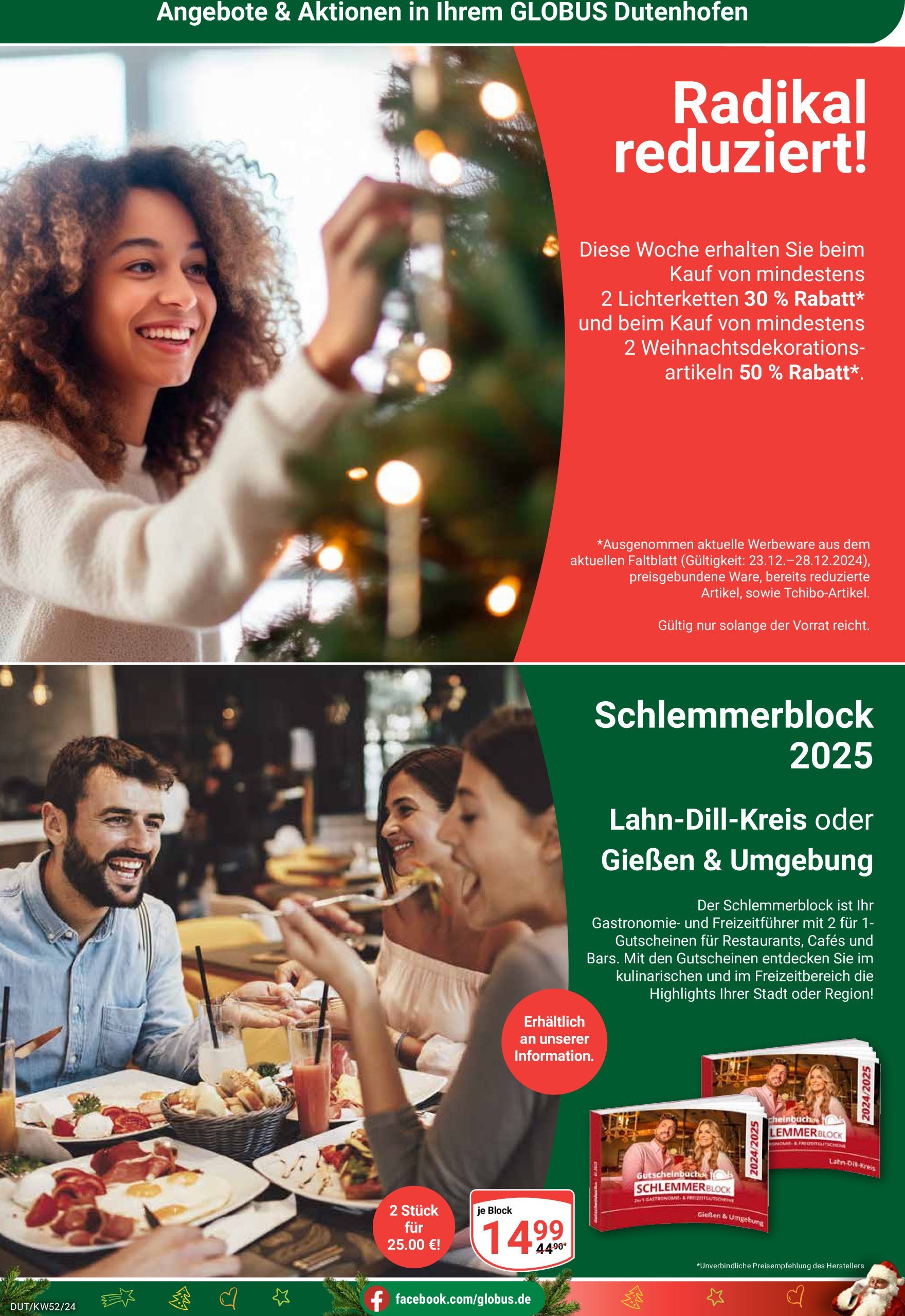 globus - Globus - Markthalle Dutenhofen-Prospekt gültig von 23.12. bis 28.12. - page: 17