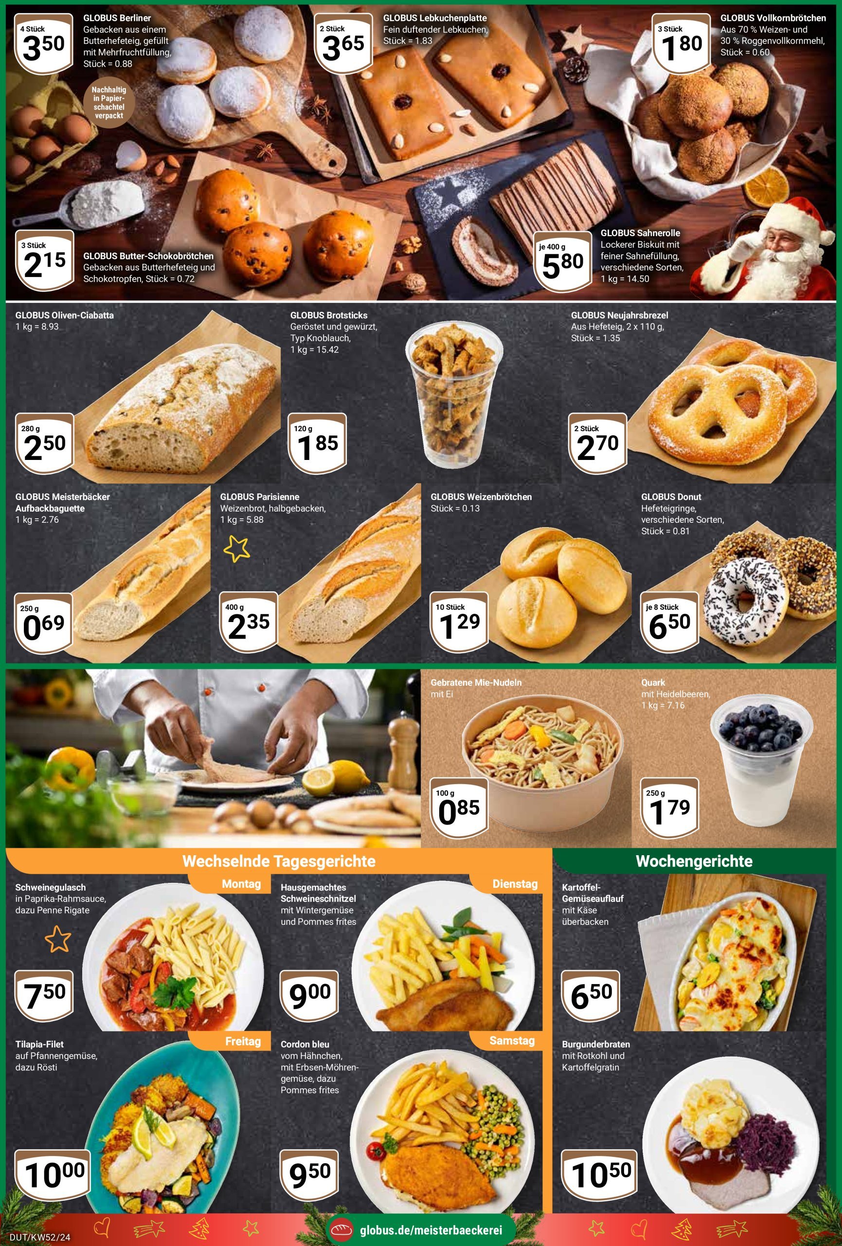 globus - Globus - Markthalle Dutenhofen-Prospekt gültig von 23.12. bis 28.12. - page: 3