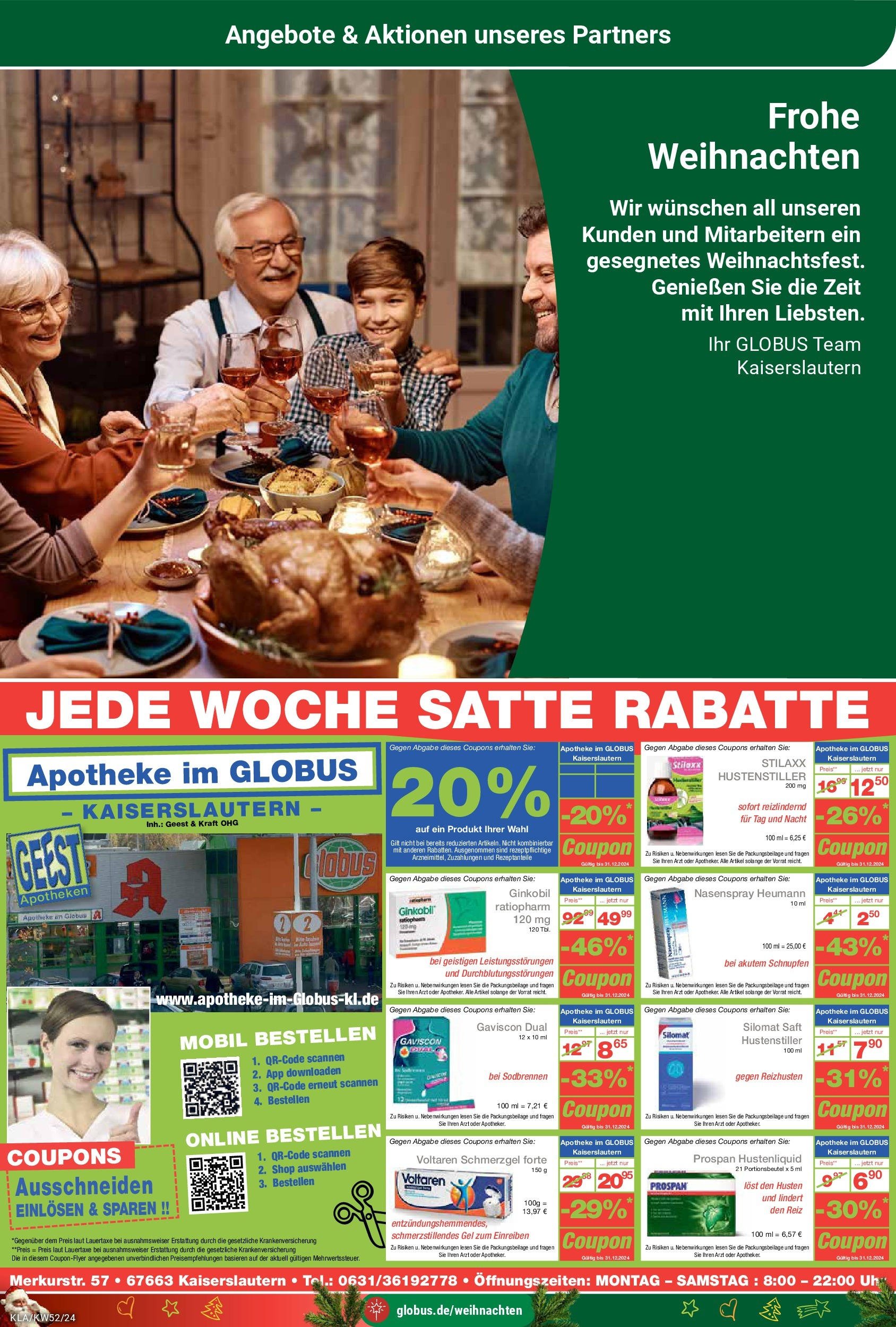 globus - Globus - Kaiserslautern-Prospekt gültig von 23.12. bis 28.12. - page: 23