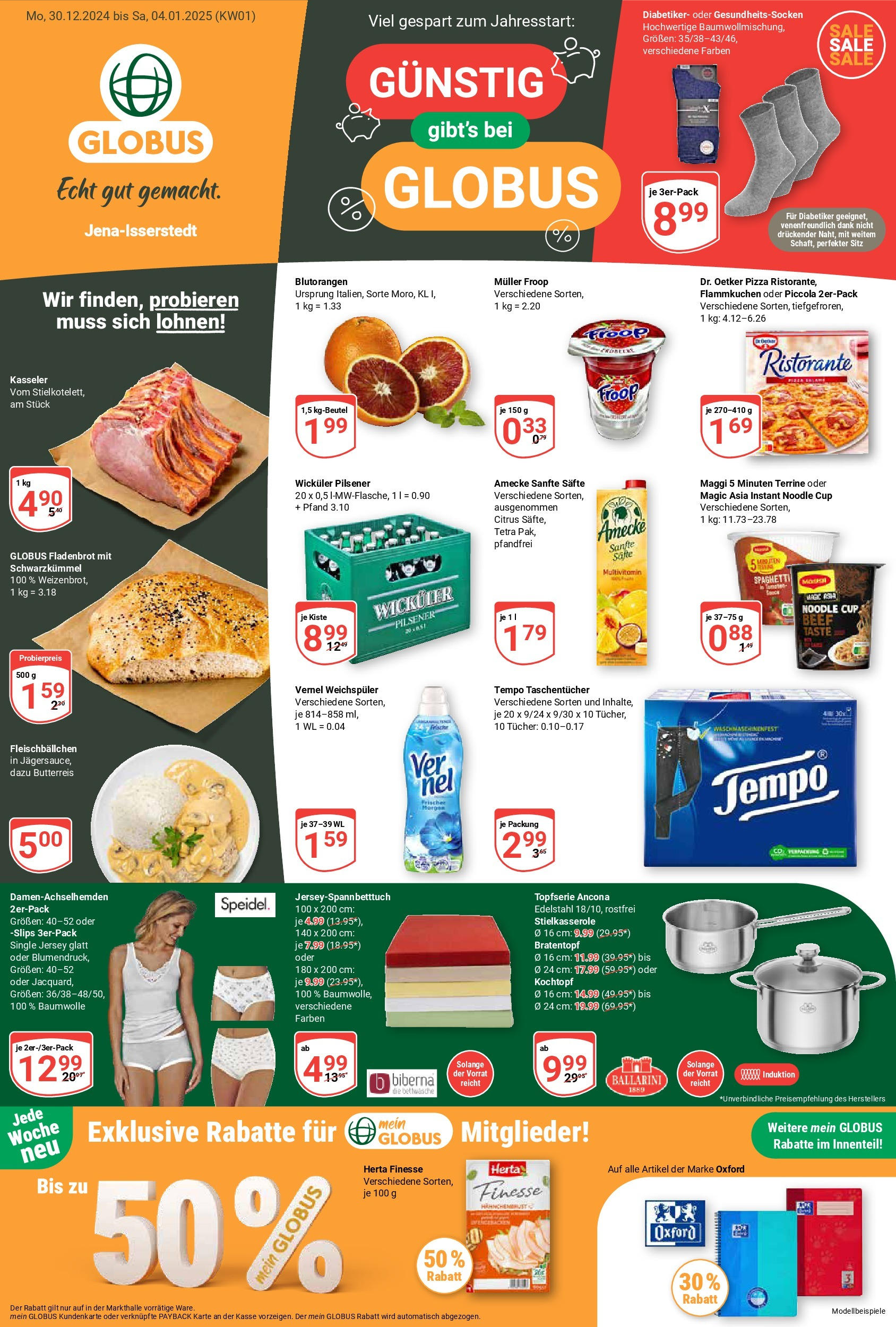 globus - Globus - Jena-Isserstedt-Prospekt gültig von 30.12. bis 04.01. - page: 8