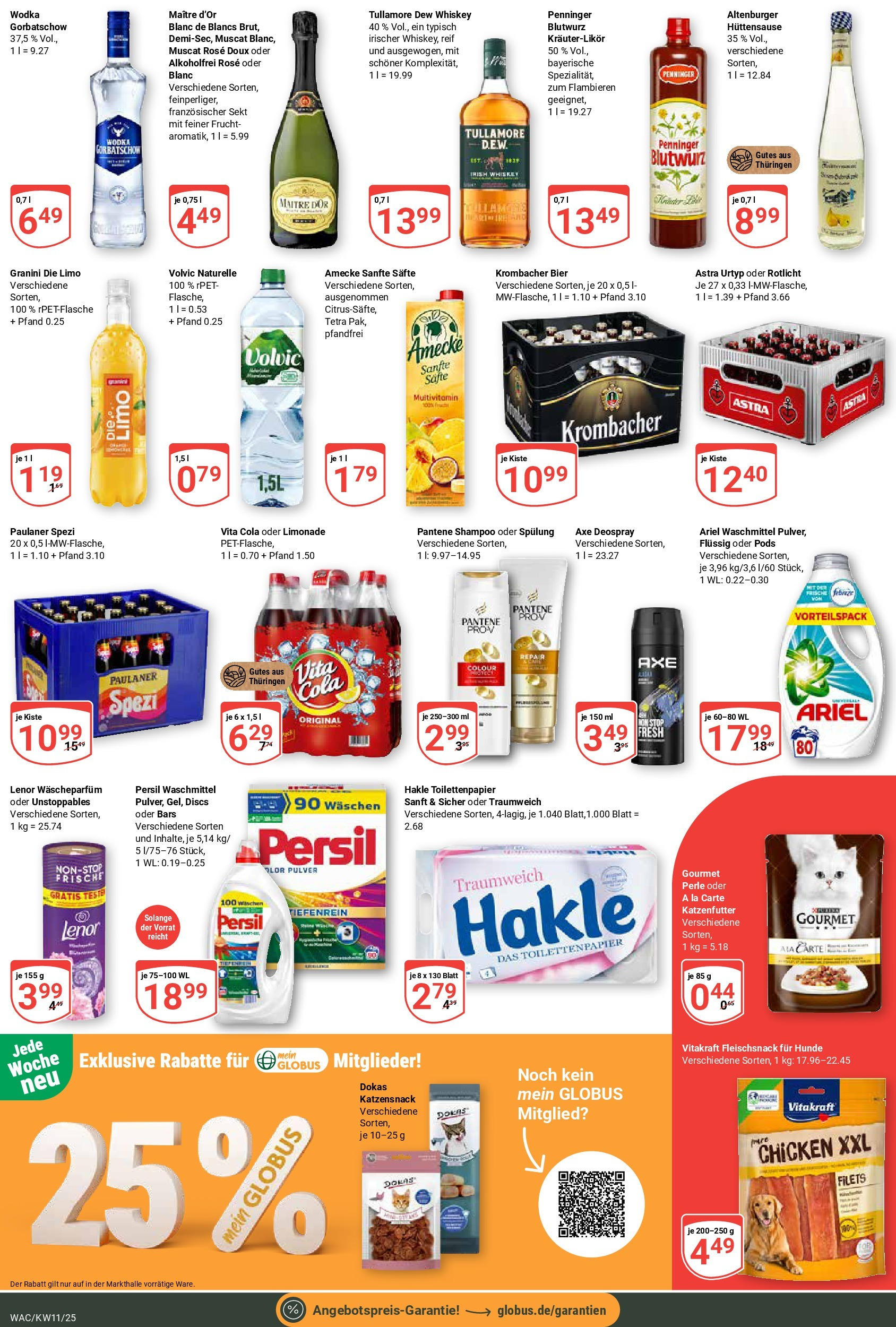 globus - Globus - Wachau-Prospekt gültig von 10.03. bis 15.03. - page: 3