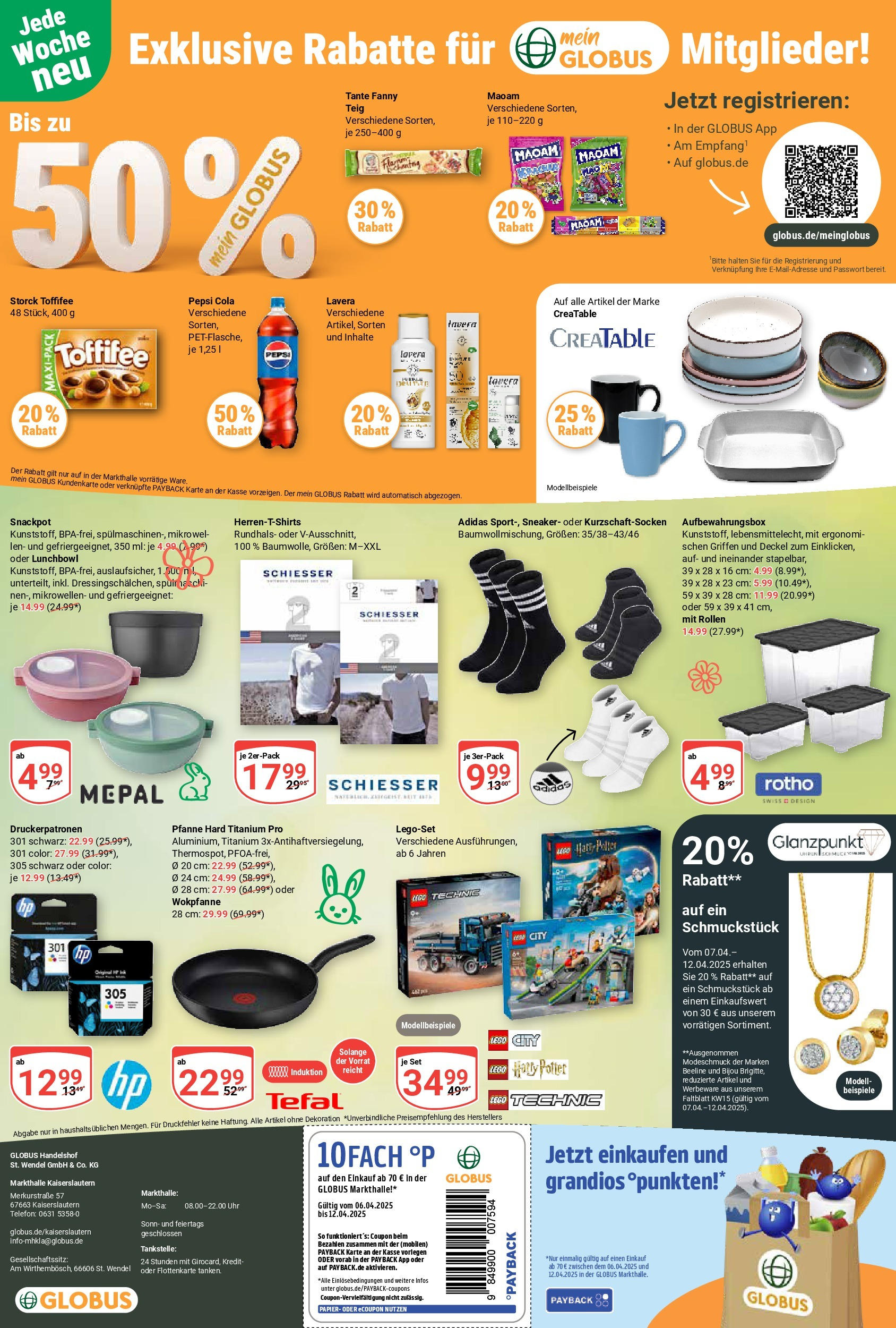 globus - Globus - Kaiserslautern-Prospekt gültig von 07.04. bis 12.04. - page: 22