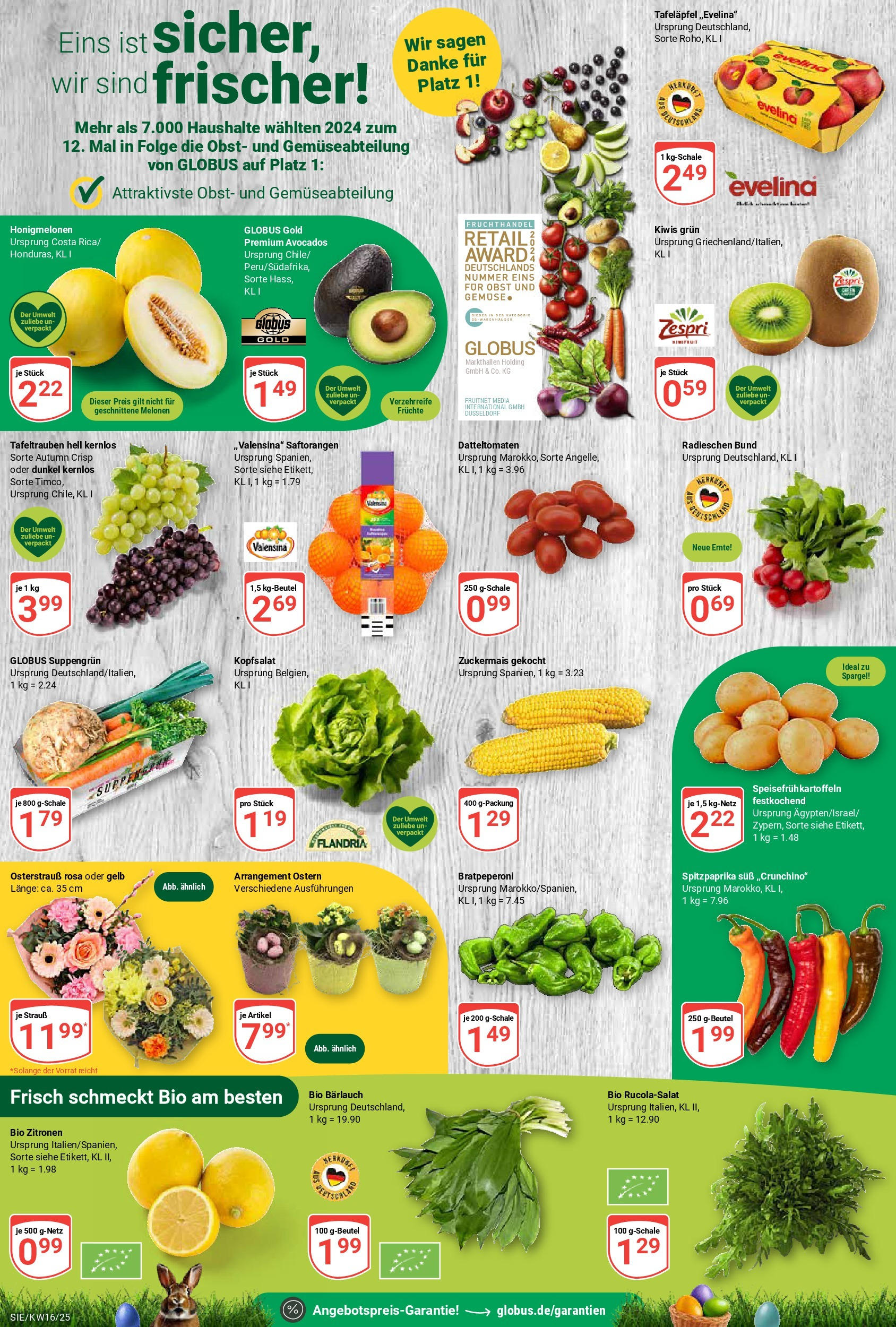 globus - Globus - Siegen-Prospekt gültig von 14.04. bis 19.04. - page: 12