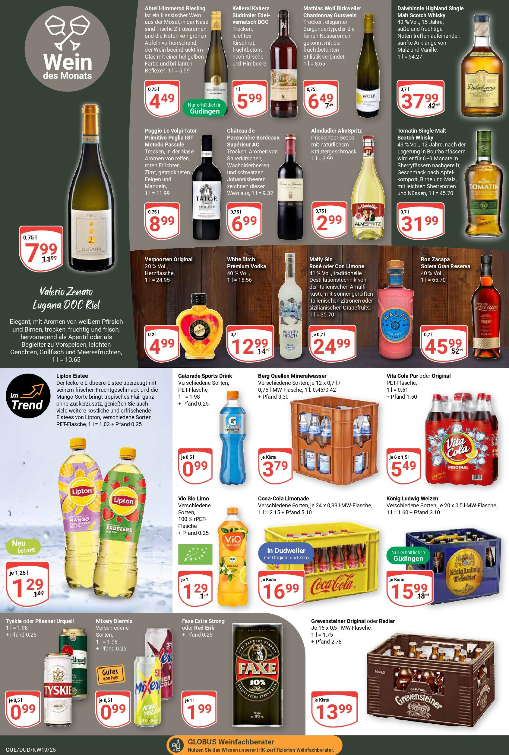 globus - Globus - Güdingen + Dudweiler-Prospekt gültig von 05.05. bis 10.05. - page: 13