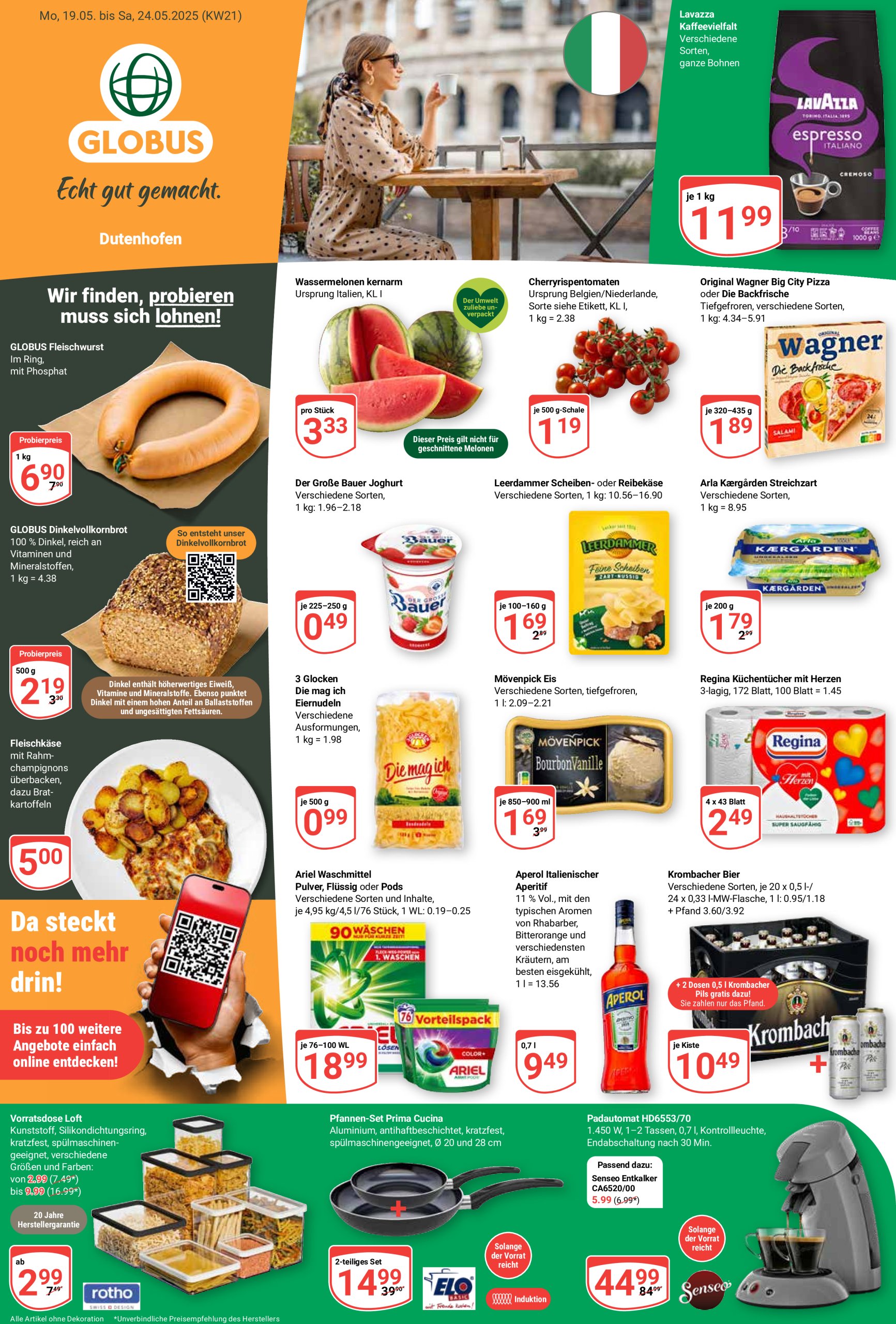 globus - Globus - Dutenhofen-Prospekt gültig von 19.05. bis 24.05. - page: 1