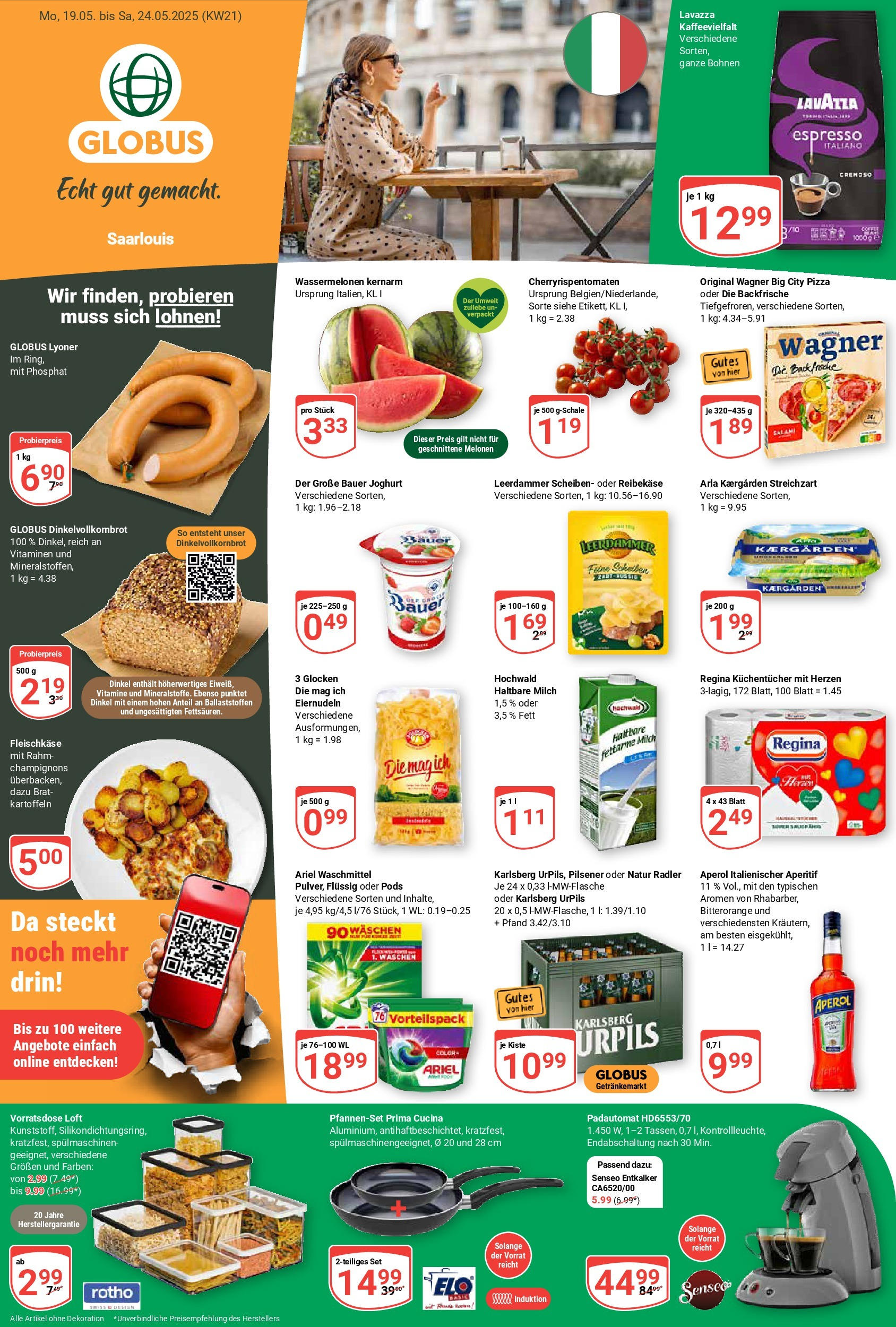 globus - Globus - Saarlouis-Prospekt gültig von 19.05. bis 24.05.