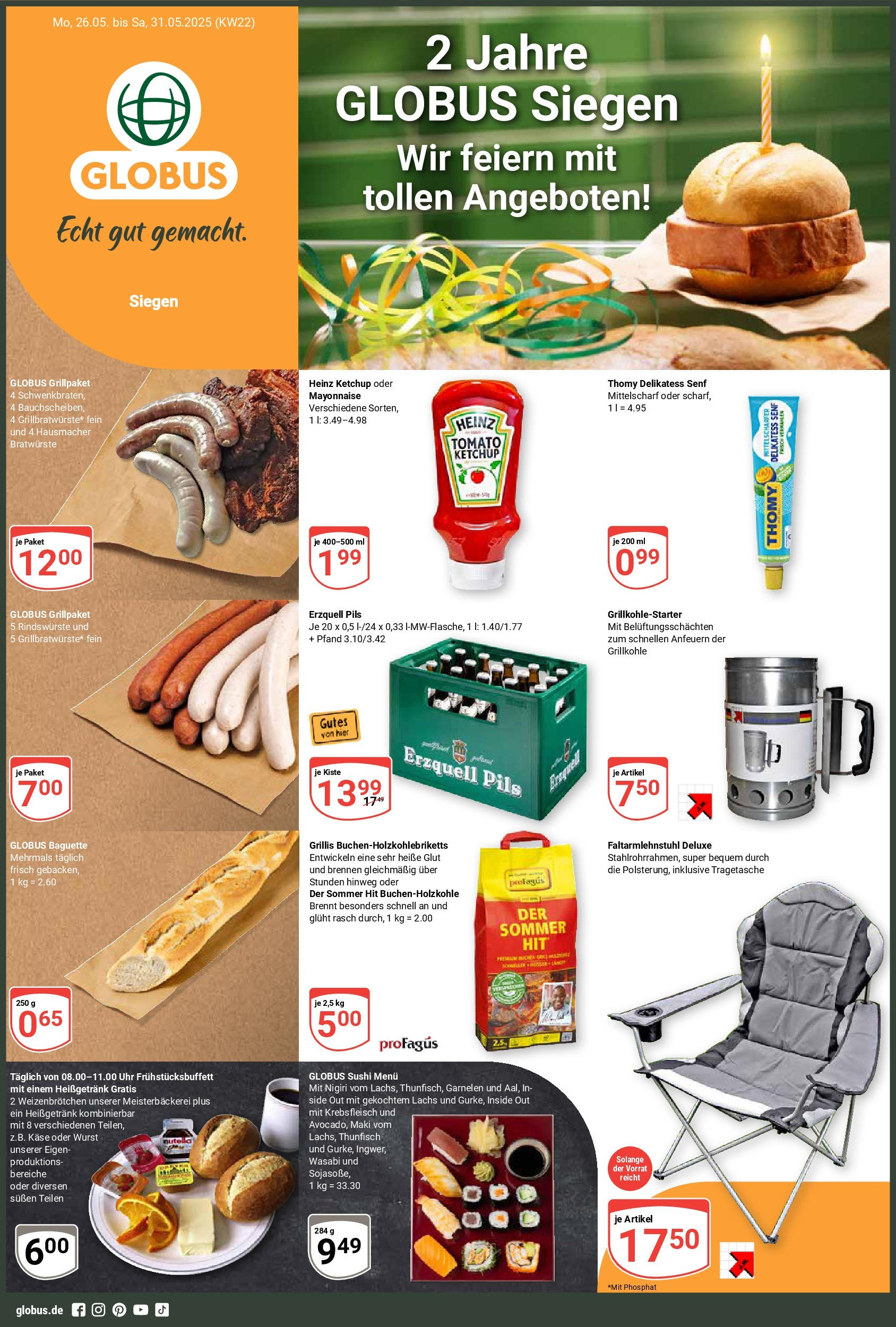 globus - Globus-Prospekt gültig von 26.05. bis 31.05.