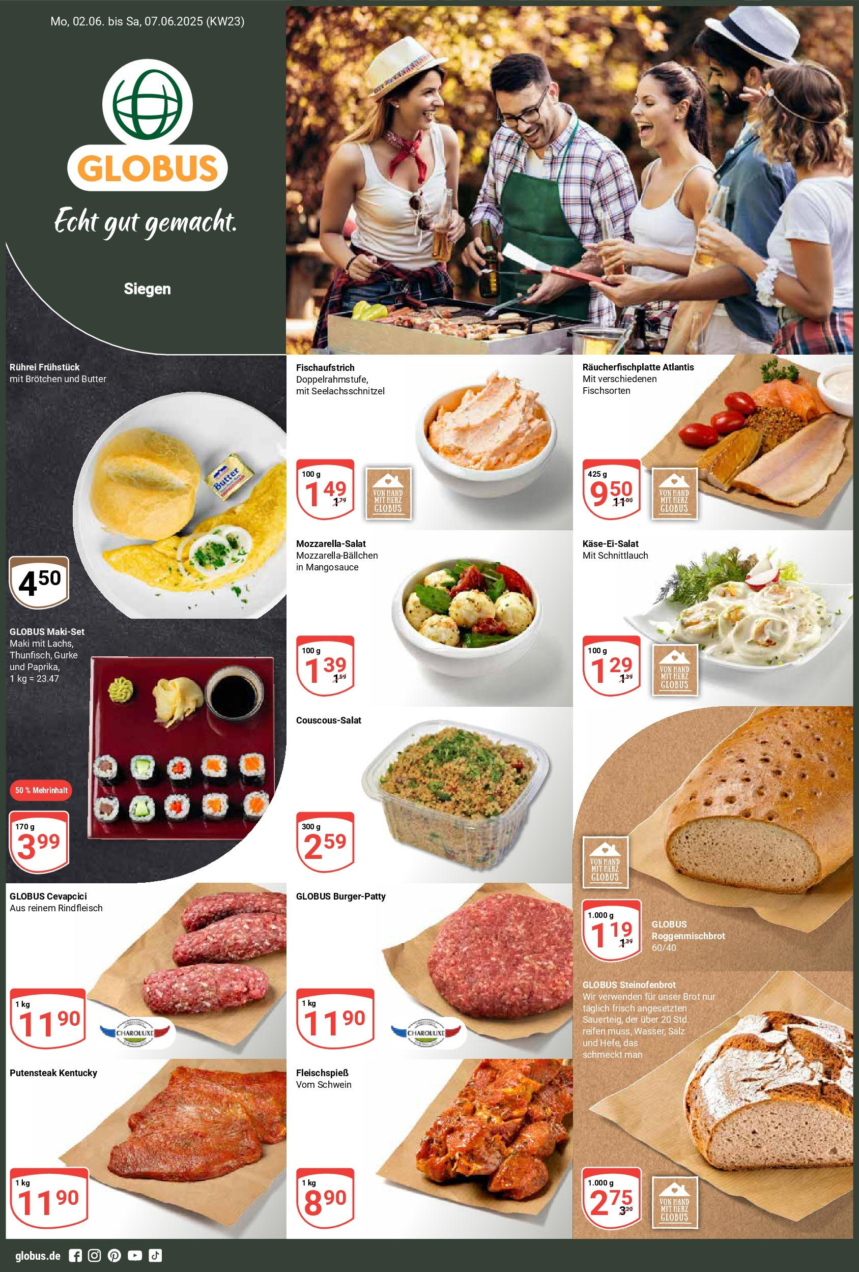 globus - Globus - Siegen-Prospekt gültig von 02.06. bis 07.06.