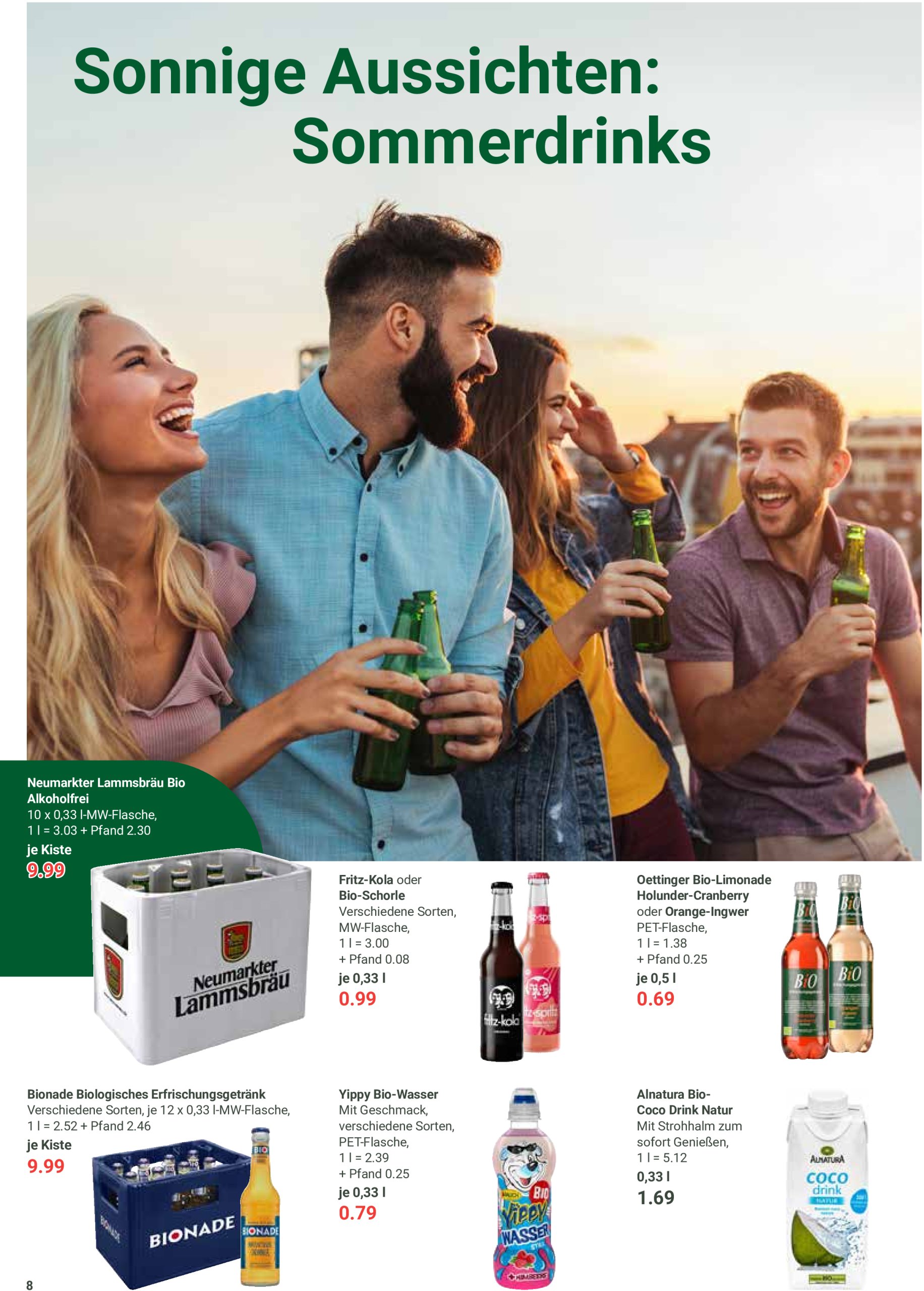 globus - Globus - Sommerfrische Biovielfalt-Prospekt gültig vom 23.06. bis 05.07. - page: 8