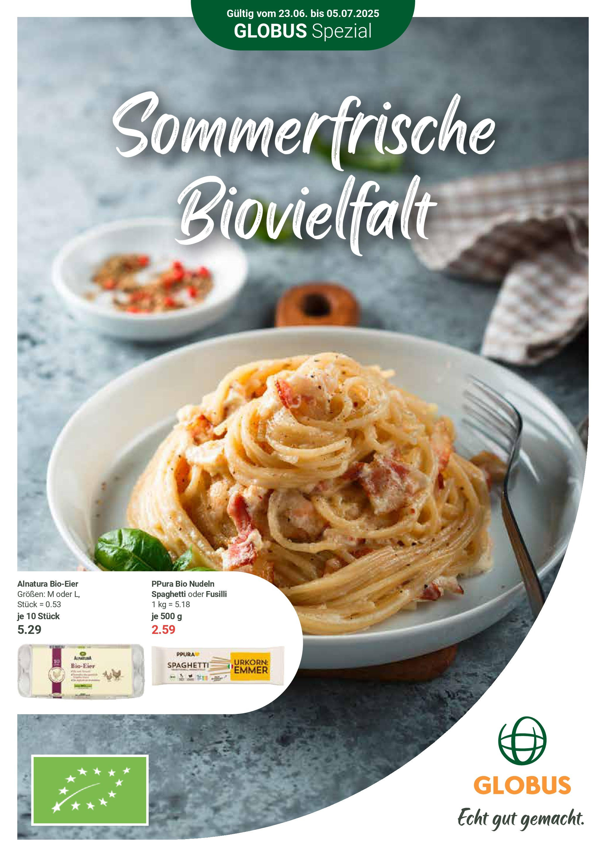 globus - Globus - Sommerfrische-Prospekt gültig vom 23.06. bis 05.07. - page: 1