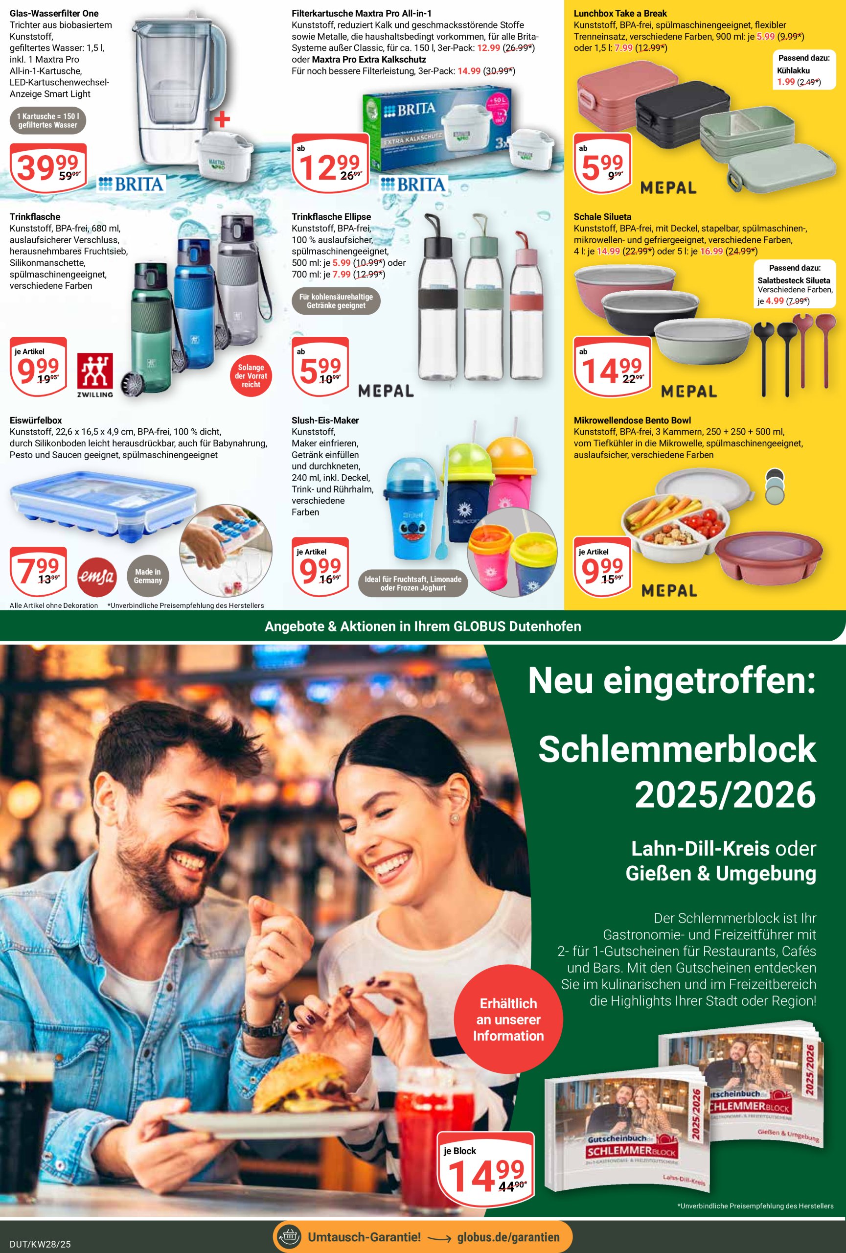 globus - Globus - Dutenhofen-Prospekt gültig vom 07.07. bis 12.07. - page: 25
