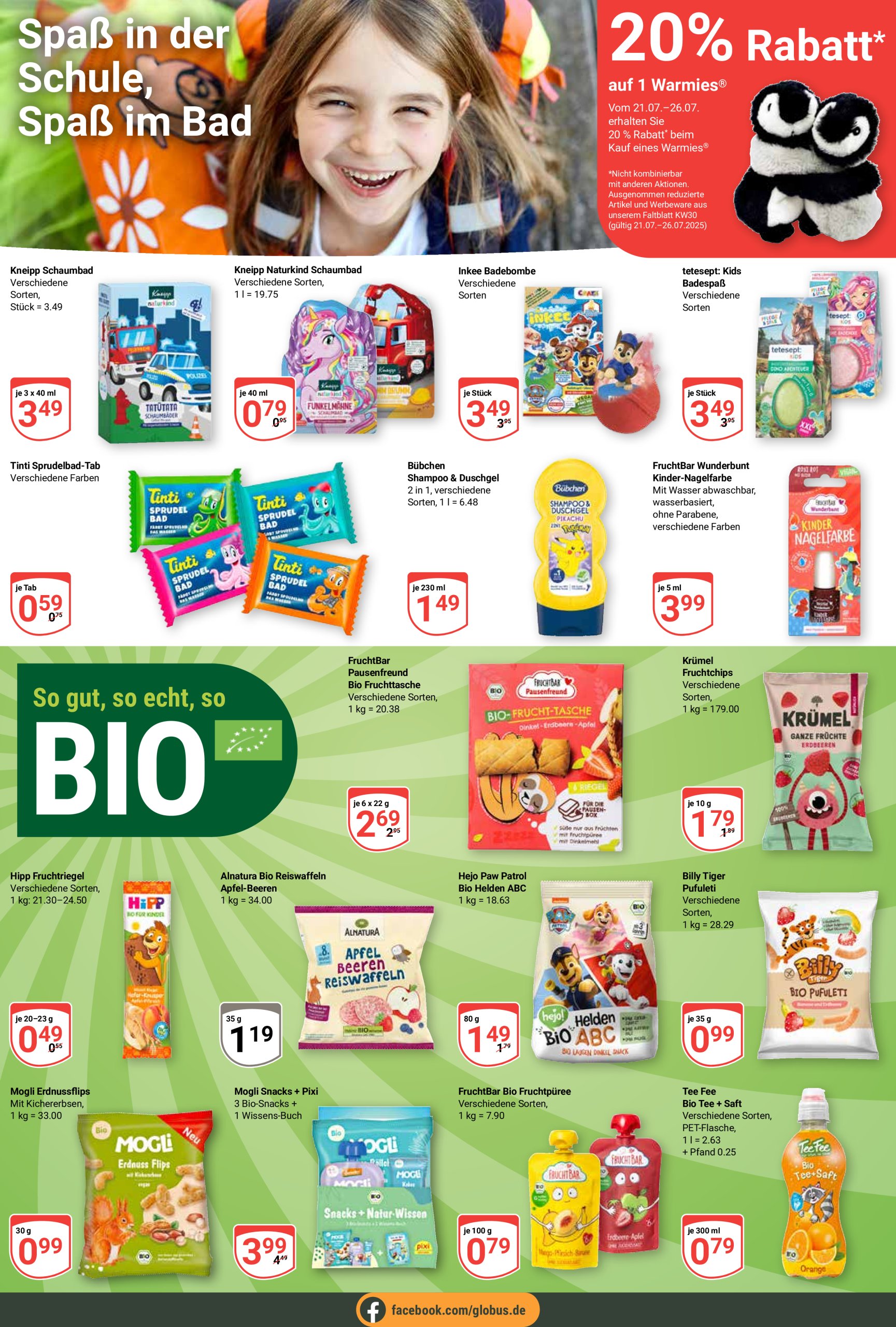 globus - Globus - Dutenhofen-Prospekt gültig vom 21.07. bis 26.07. - page: 18