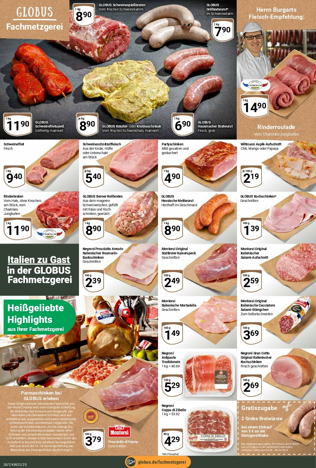 globus - Globus - Dutenhofen-Prospekt gültig vom 04.08. bis 09.08. - page: 9