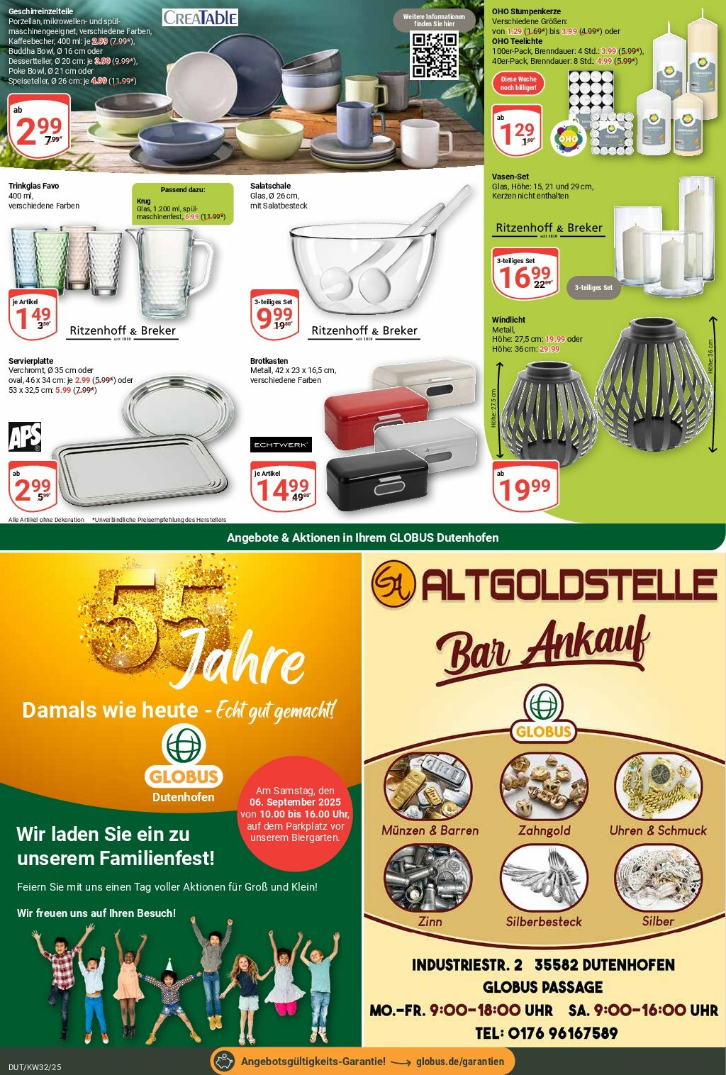 globus - Globus - Dutenhofen-Prospekt gültig vom 04.08. bis 09.08. - page: 27