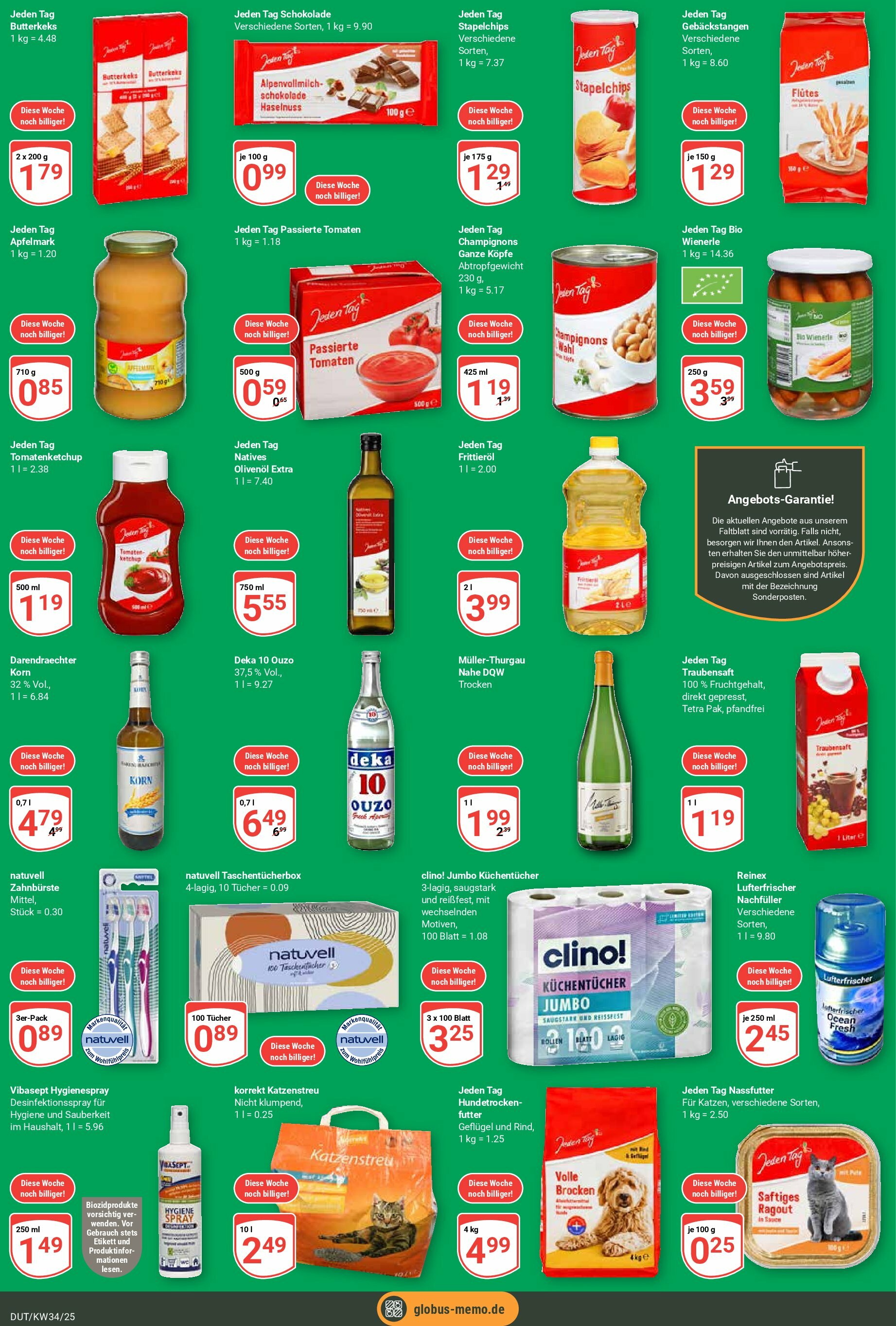 globus - Globus - Dutenhofen-Prospekt gültig vom 18.08. bis 23.08. - page: 6