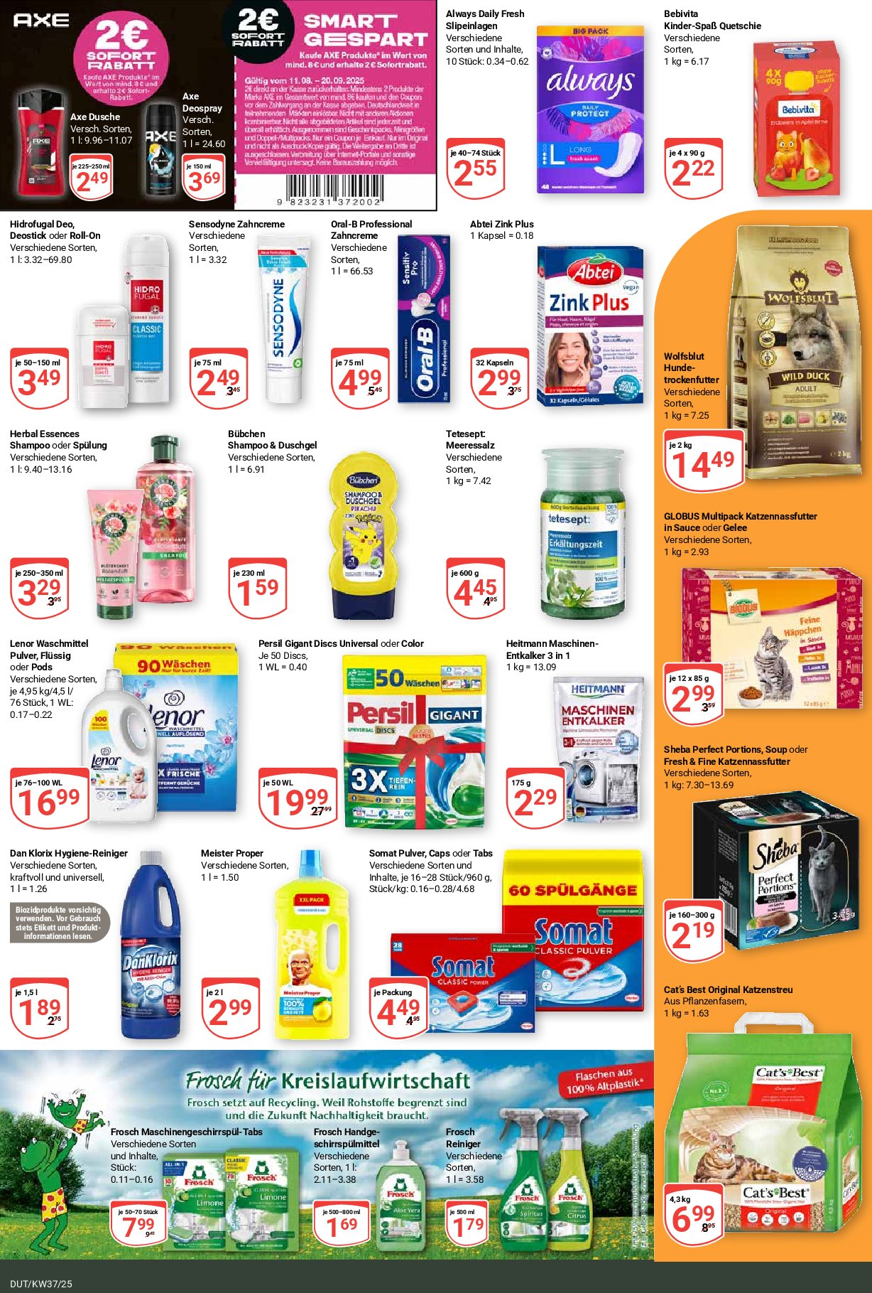 globus - Globus - Dutenhofen-Prospekt gültig vom 08.09. bis 13.09. - page: 22