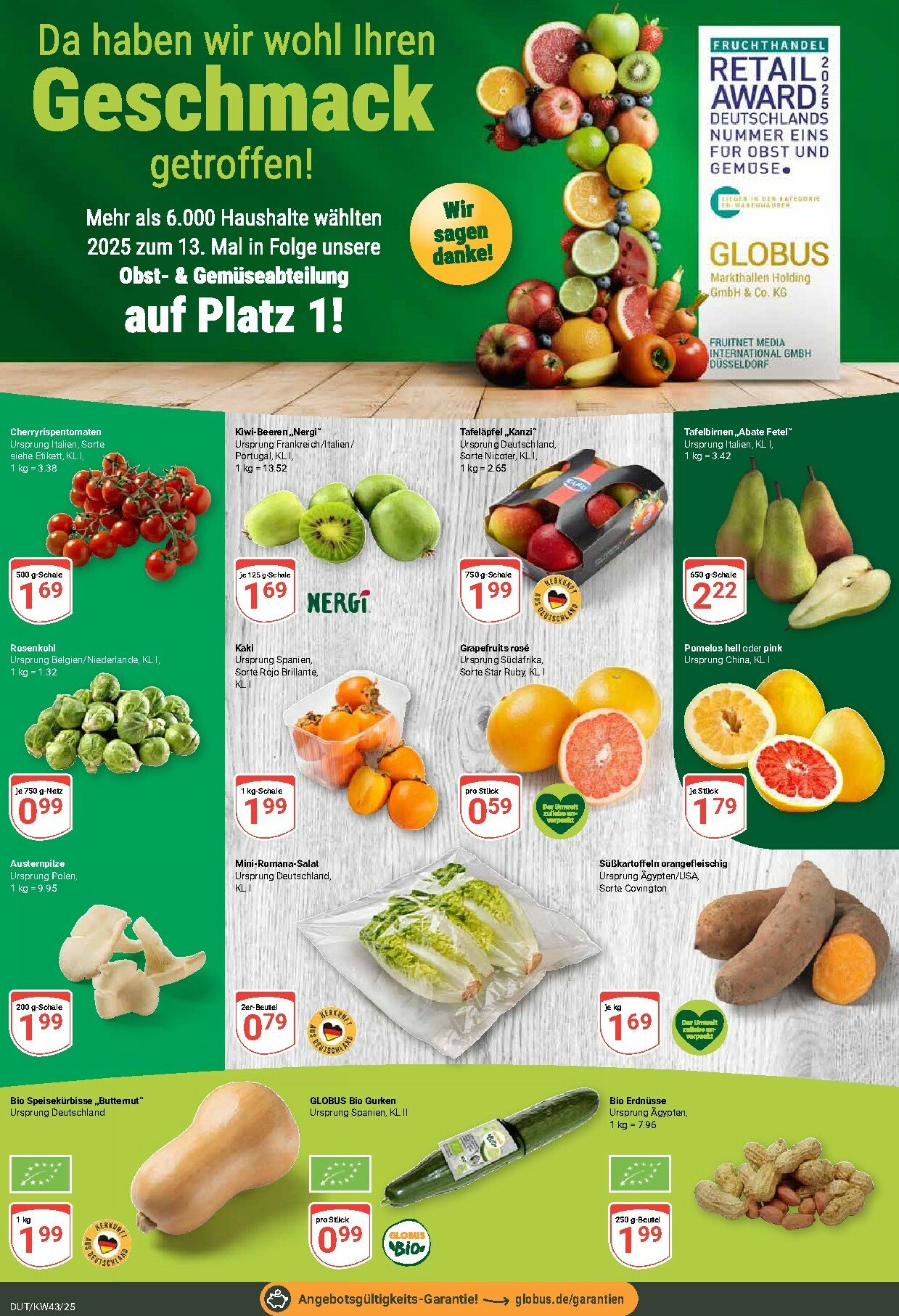 globus - Globus - Dutenhofen-Prospekt gültig vom 20.10. bis 25.10. - page: 8