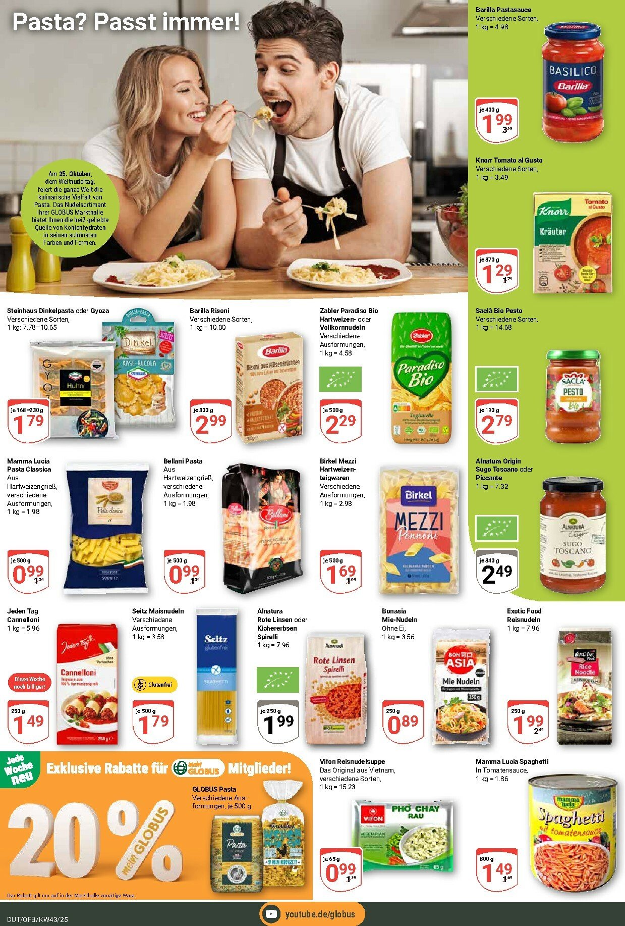 globus - Globus - Dutenhofen-Prospekt gültig vom 20.10. bis 25.10. - page: 18