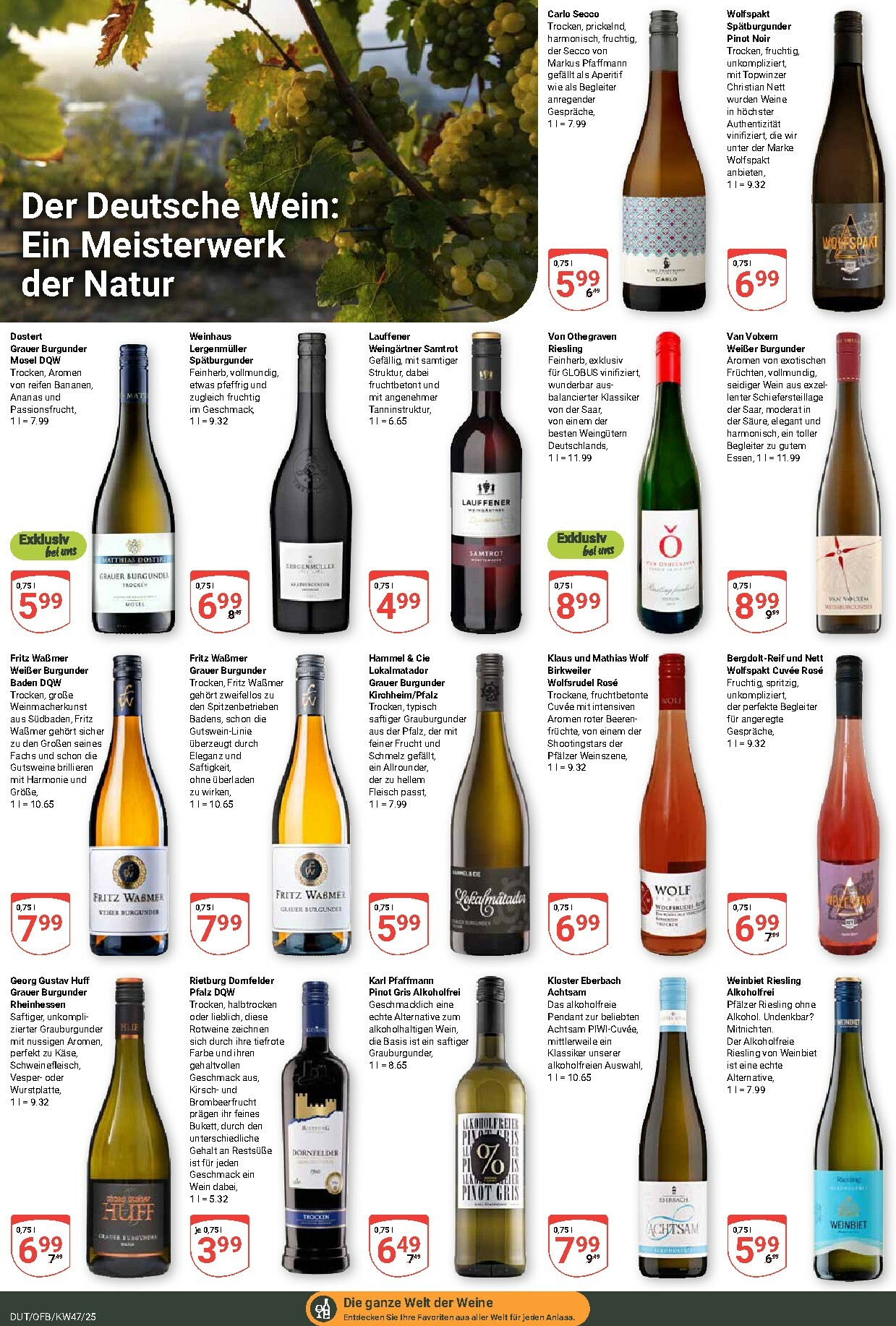 globus - Globus - Dutenhofen-Prospekt gültig vom 17.11. bis 22.11. - page: 19