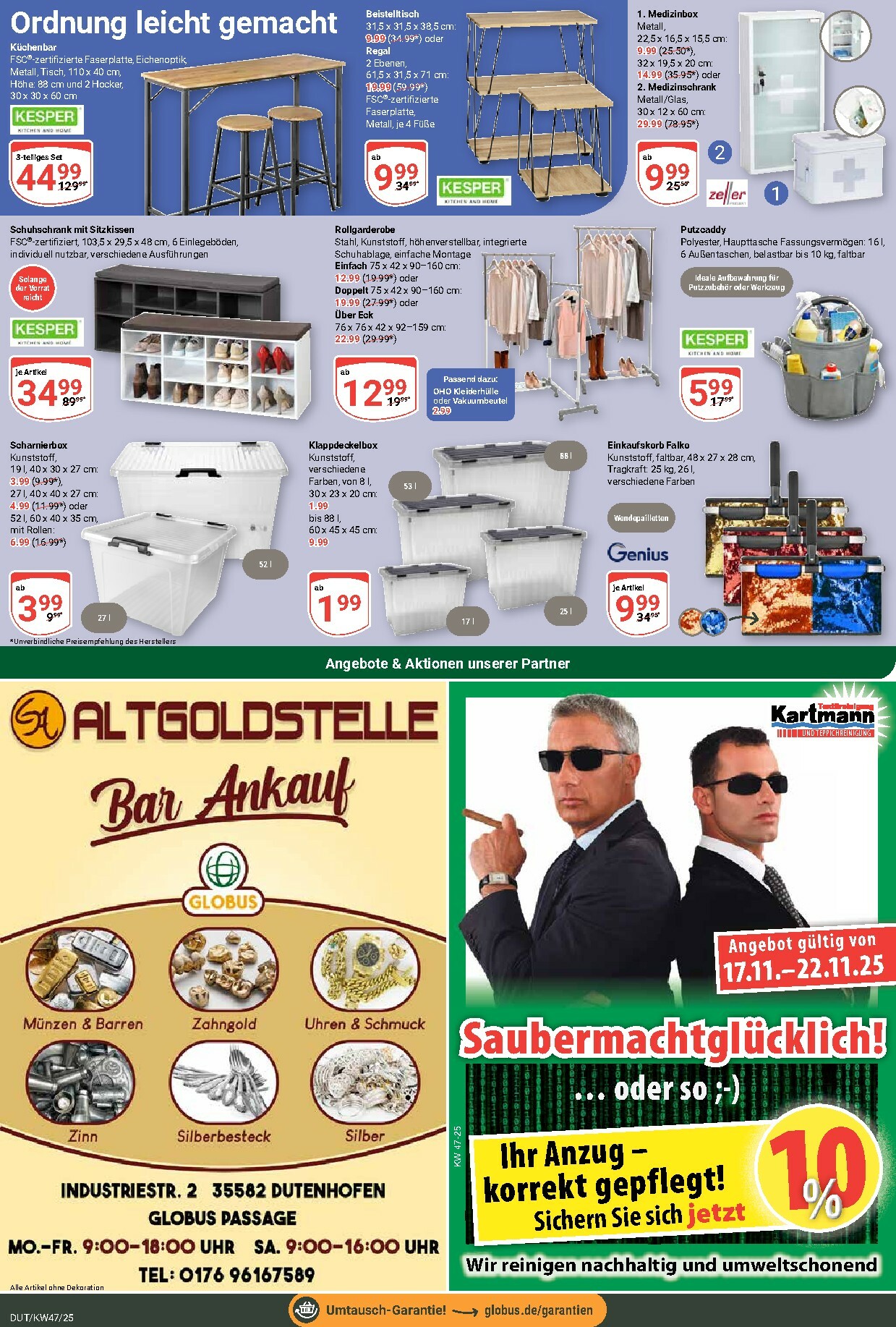 globus - Globus - Dutenhofen-Prospekt gültig vom 17.11. bis 22.11. - page: 24