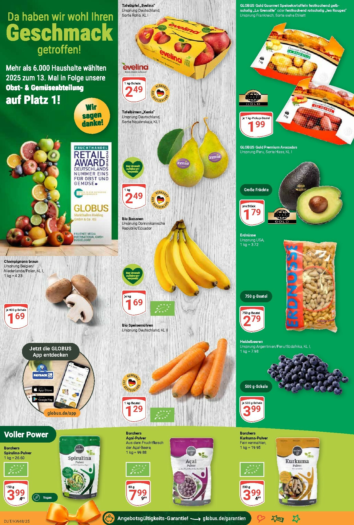 globus - Globus - Dutenhofen-Prospekt gültig vom 24.11. bis 29.11. - page: 9