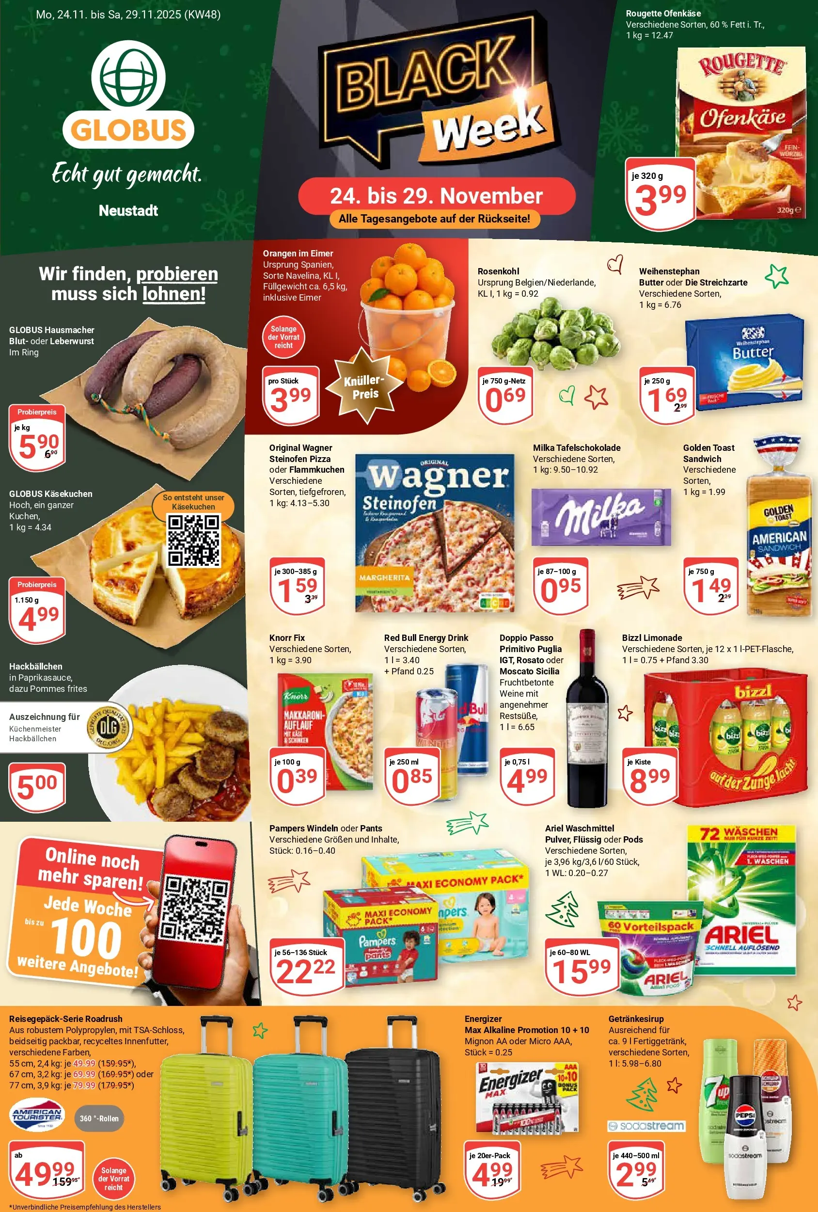 globus - Globus - Neustadt-Prospekt gültig vom 24.11. bis 29.11.