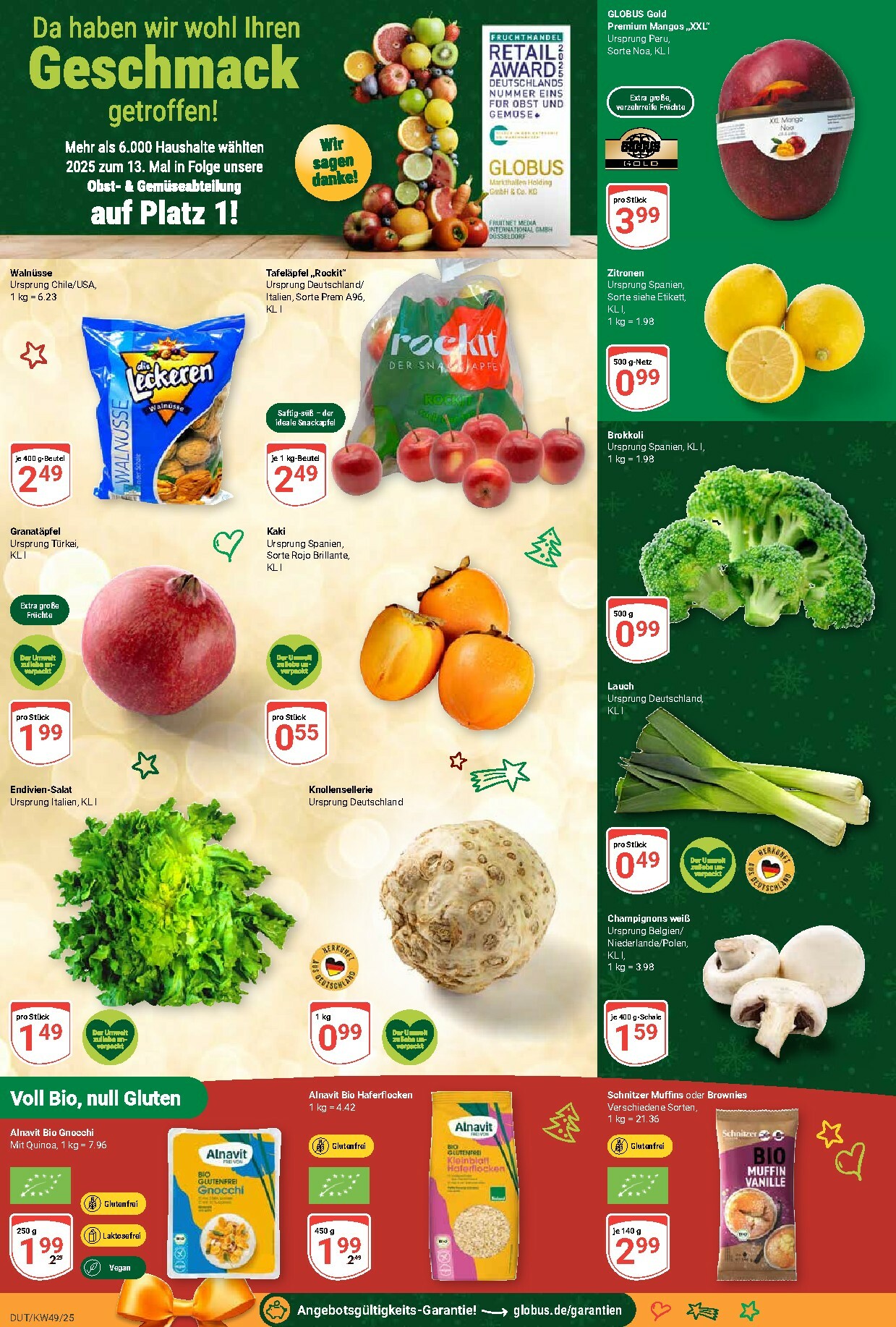 globus - Globus - Dutenhofen-Prospekt gültig vom 01.12. bis 06.12. - page: 8