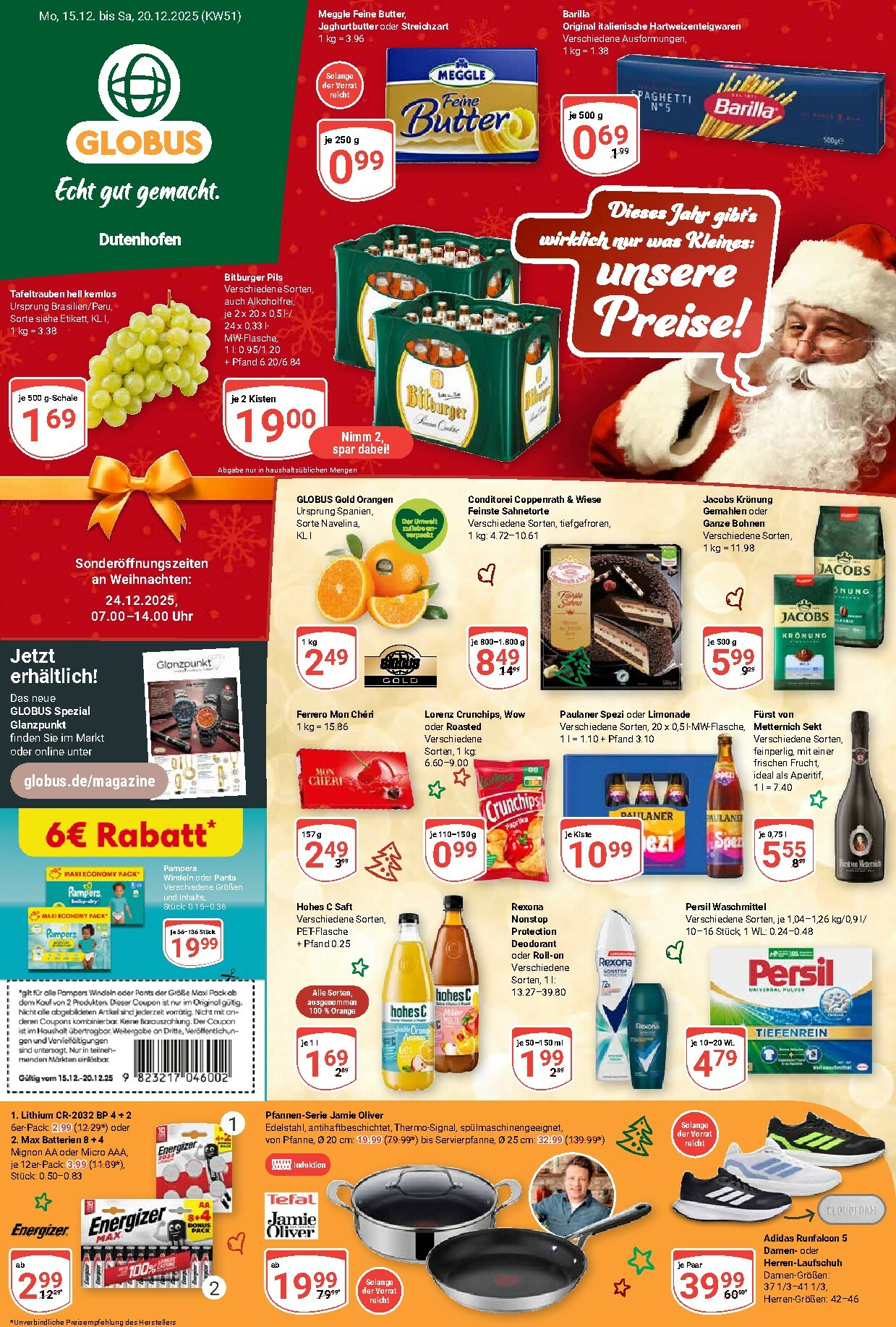 globus - Globus - Dutenhofen-Prospekt gültig vom 15.12. bis 20.12.