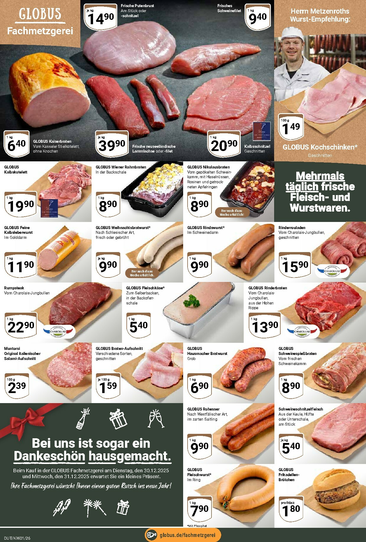 globus - Globus - Dutenhofen-Prospekt gültig vom 29.12. bis 03.01. - page: 14