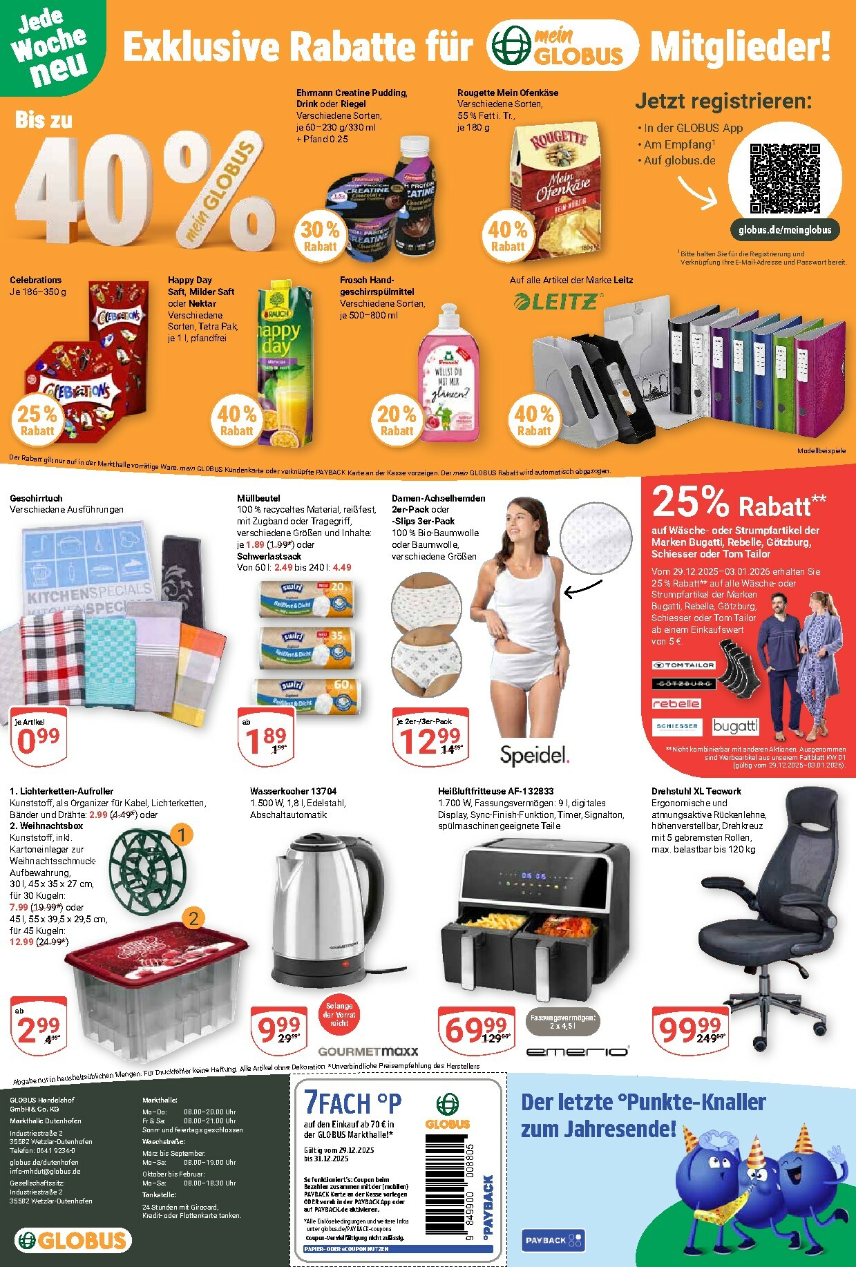 globus - Globus - Dutenhofen-Prospekt gültig vom 29.12. bis 03.01. - page: 28