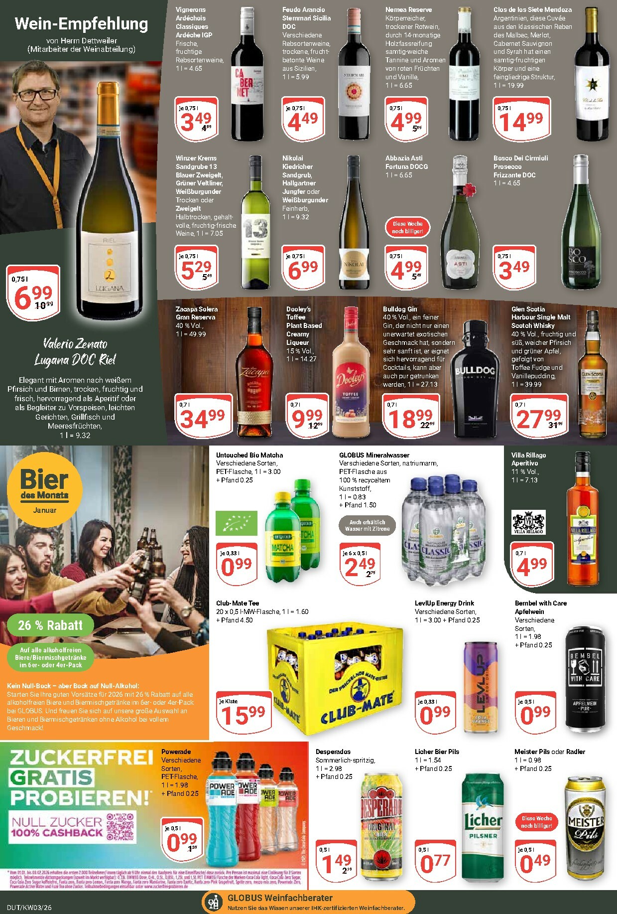 globus - Globus - Dutenhofen-Prospekt gültig vom 12.01. bis 17.01. - page: 15