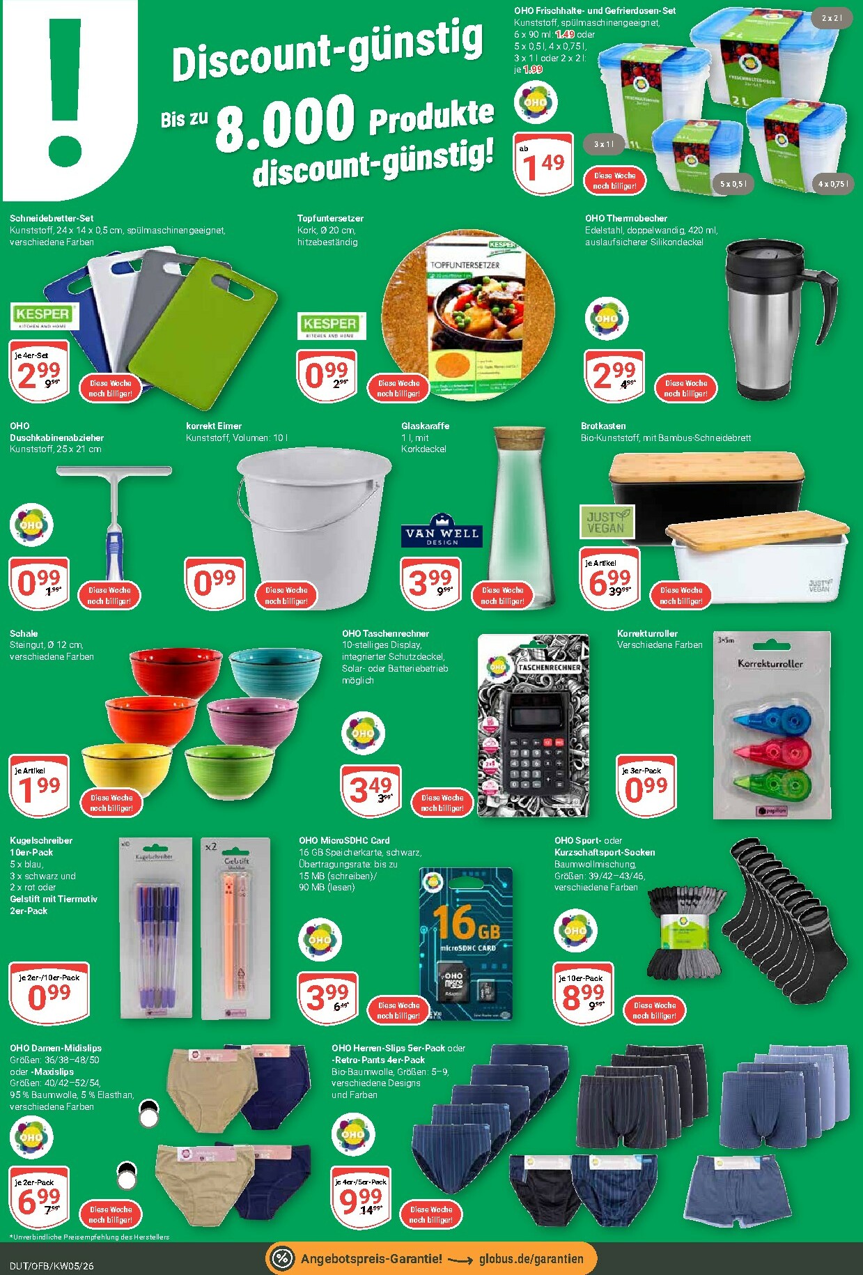 globus - Globus - Dutenhofen-Prospekt gültig vom 26.01. bis 31.01. - page: 22