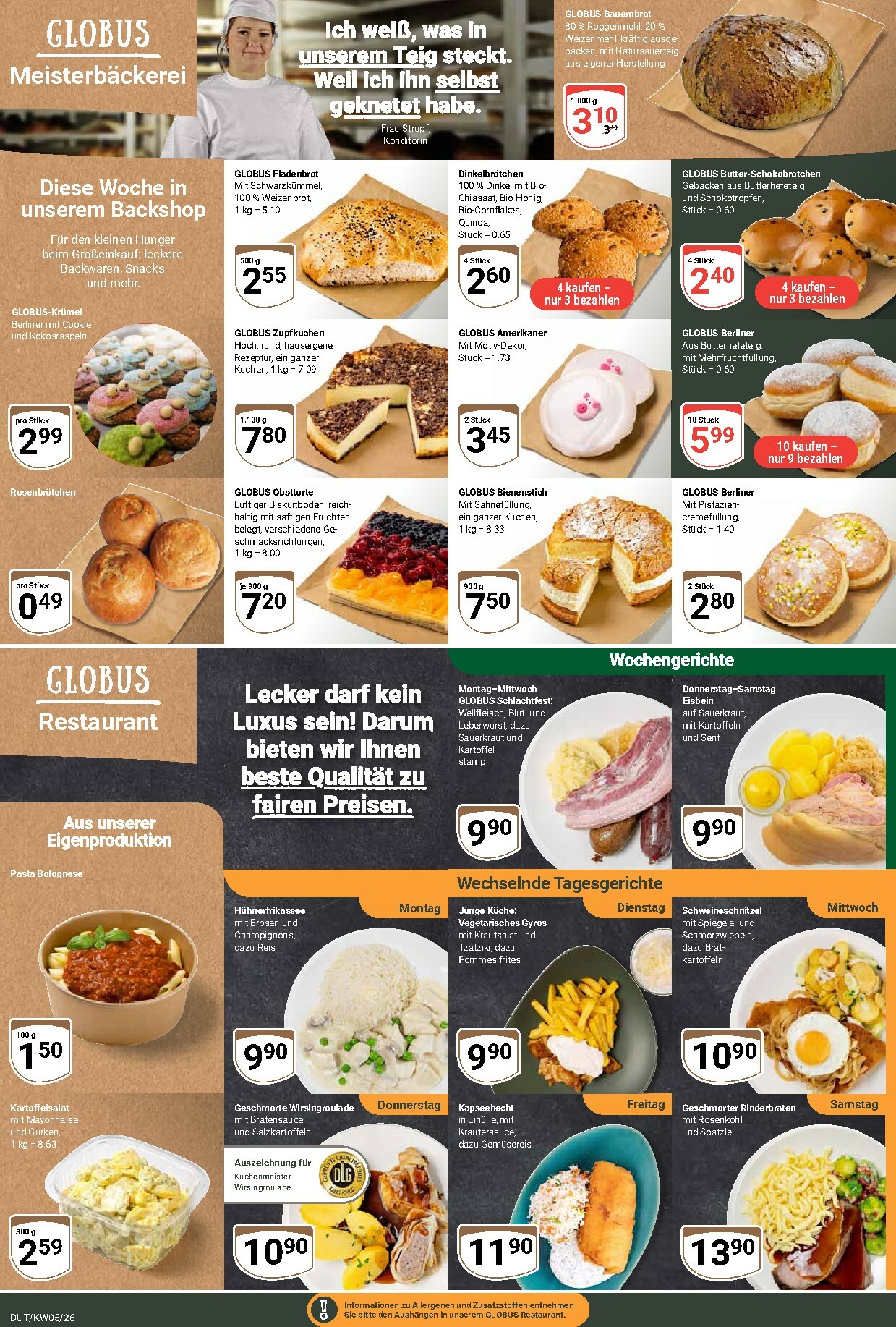 globus - Globus - Dutenhofen-Prospekt gültig vom 26.01. bis 31.01. - page: 6