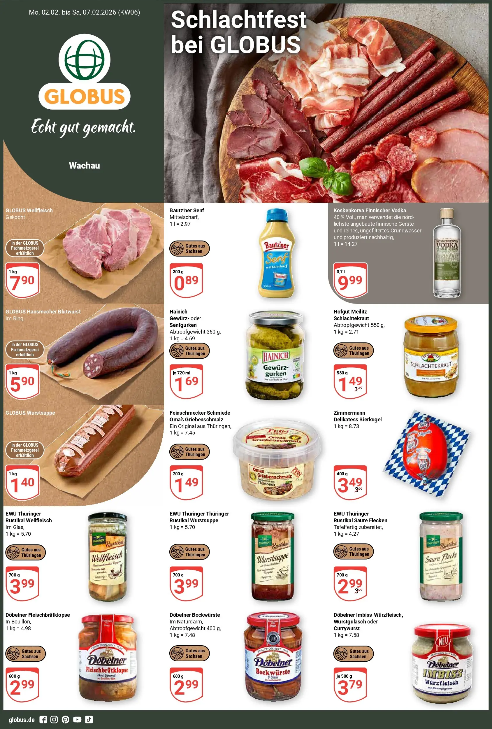 globus - Globus - Wachau-Prospekt gültig vom 02.02.2026 bis 07.02.2026