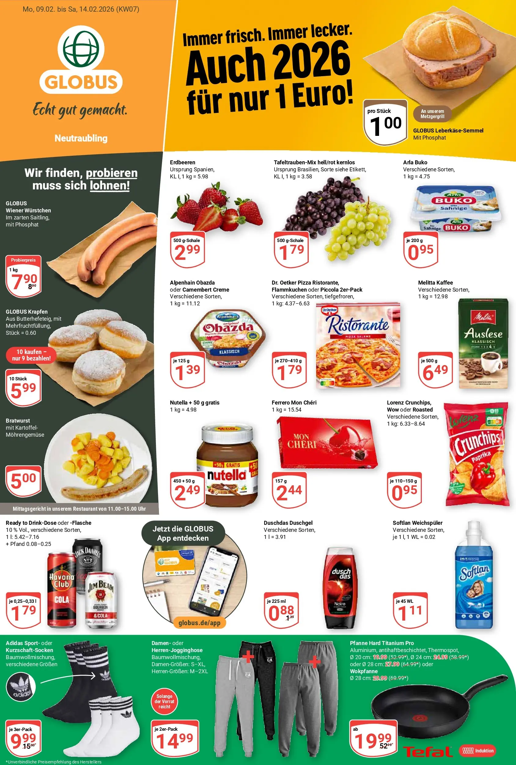 globus - Globus - Neutraubling-Prospekt gültig vom 09.02.2026 bis 14.02.2026